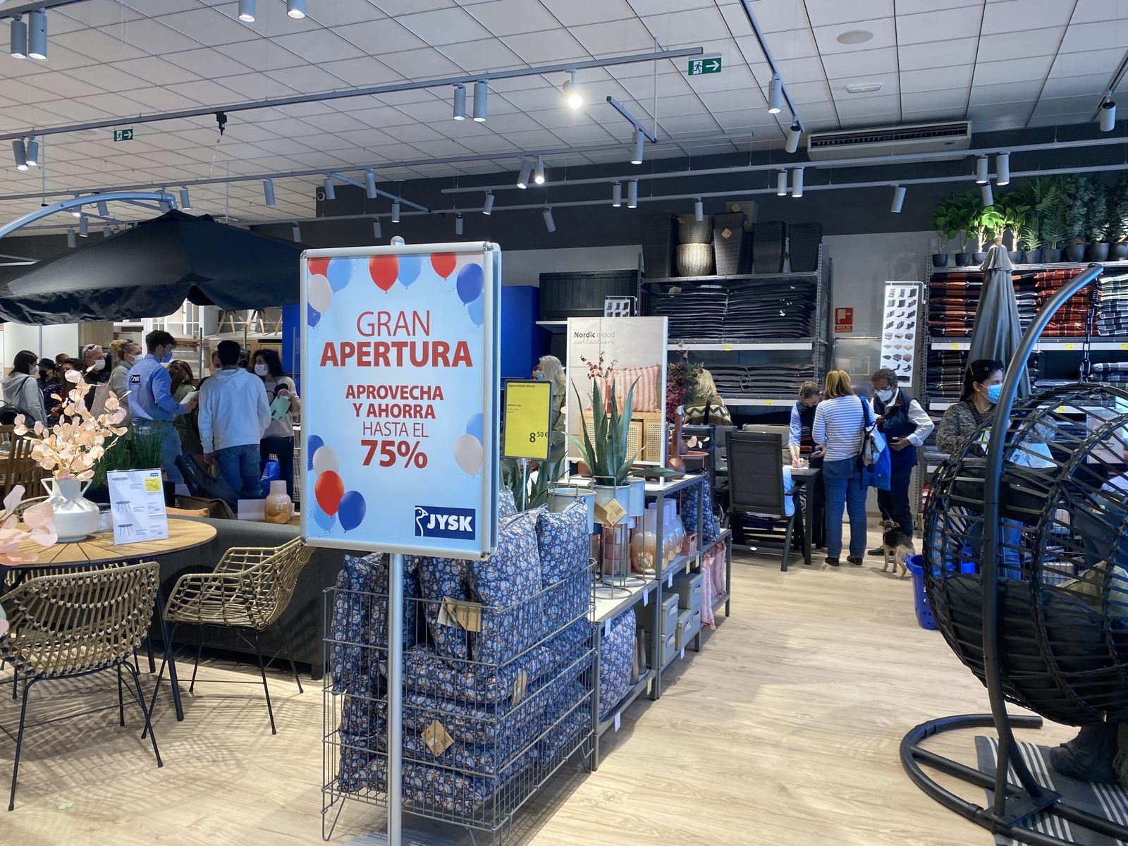 Espectacular reapertura de JYSK en Mijas