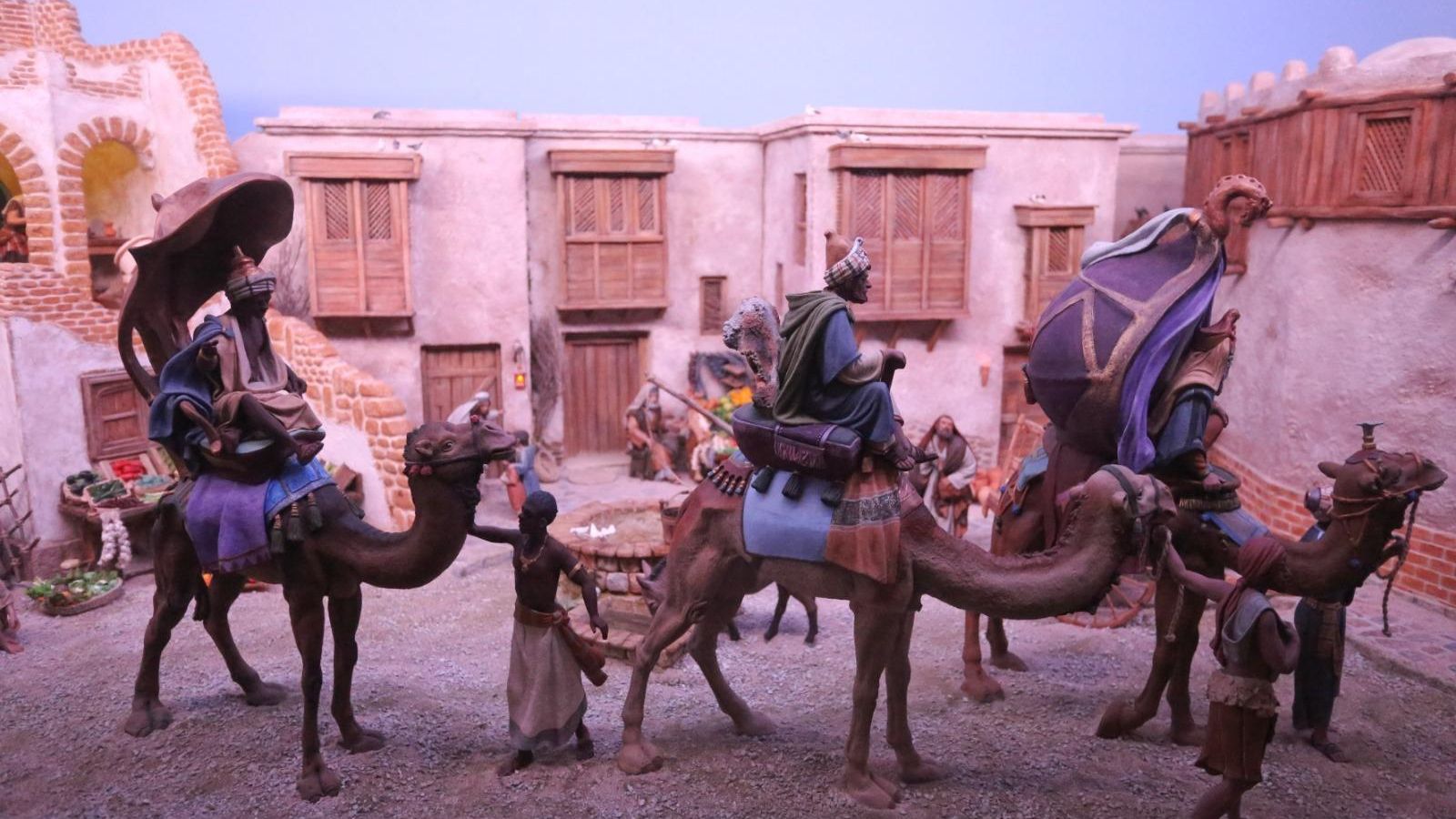 Los tres Reyes Magos.