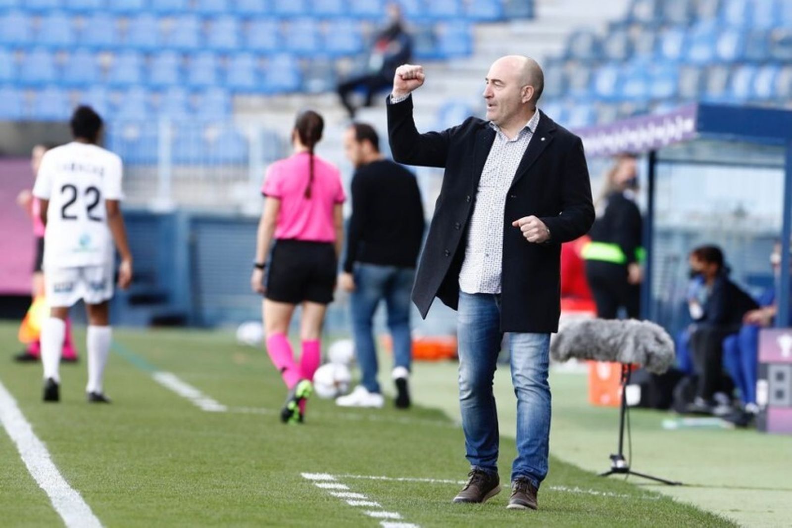 Las fotos de la final de la Copa de la Reina Barcelona-Logroño en La Rosaleda