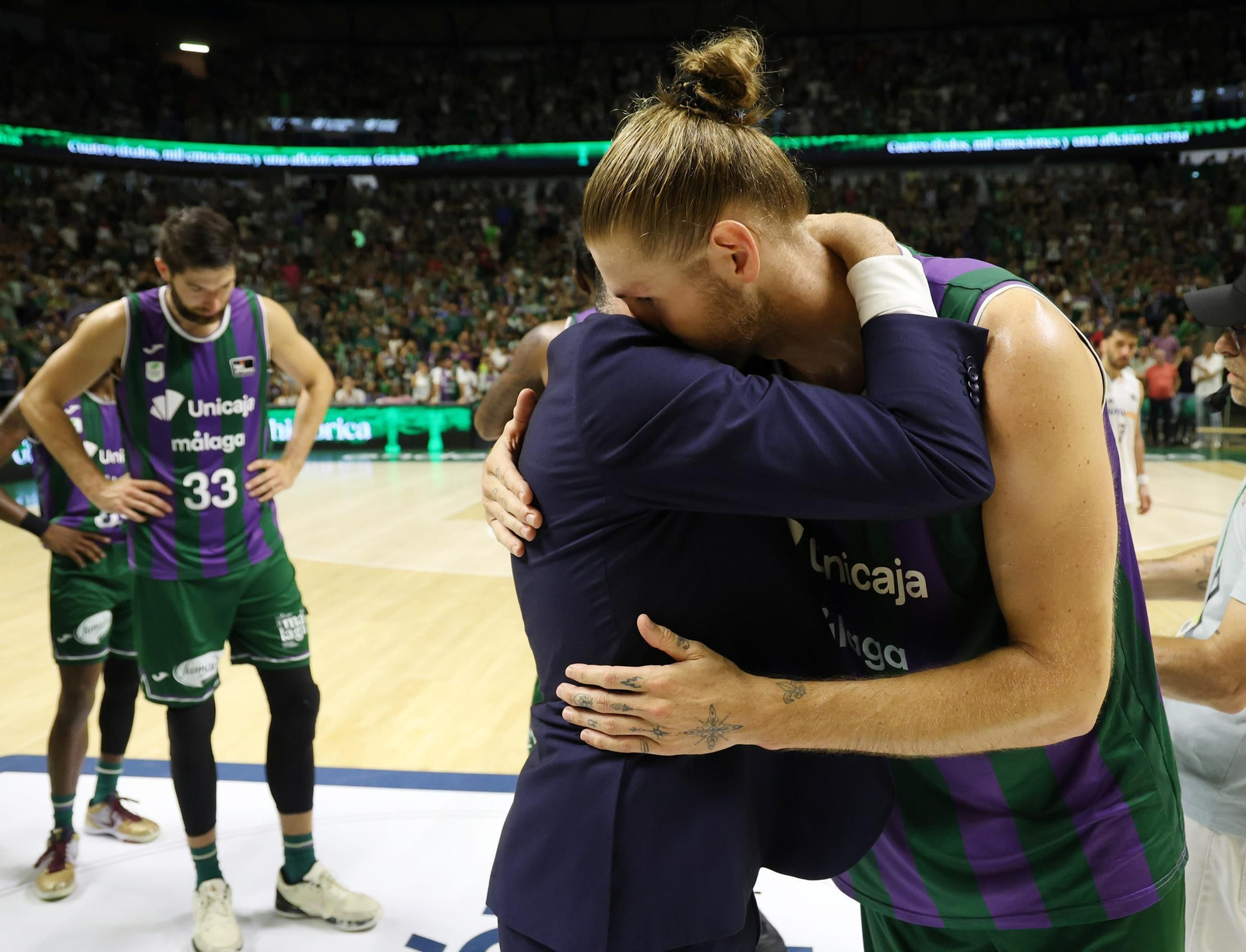 El Unicaja-Real Madrid, en fotos