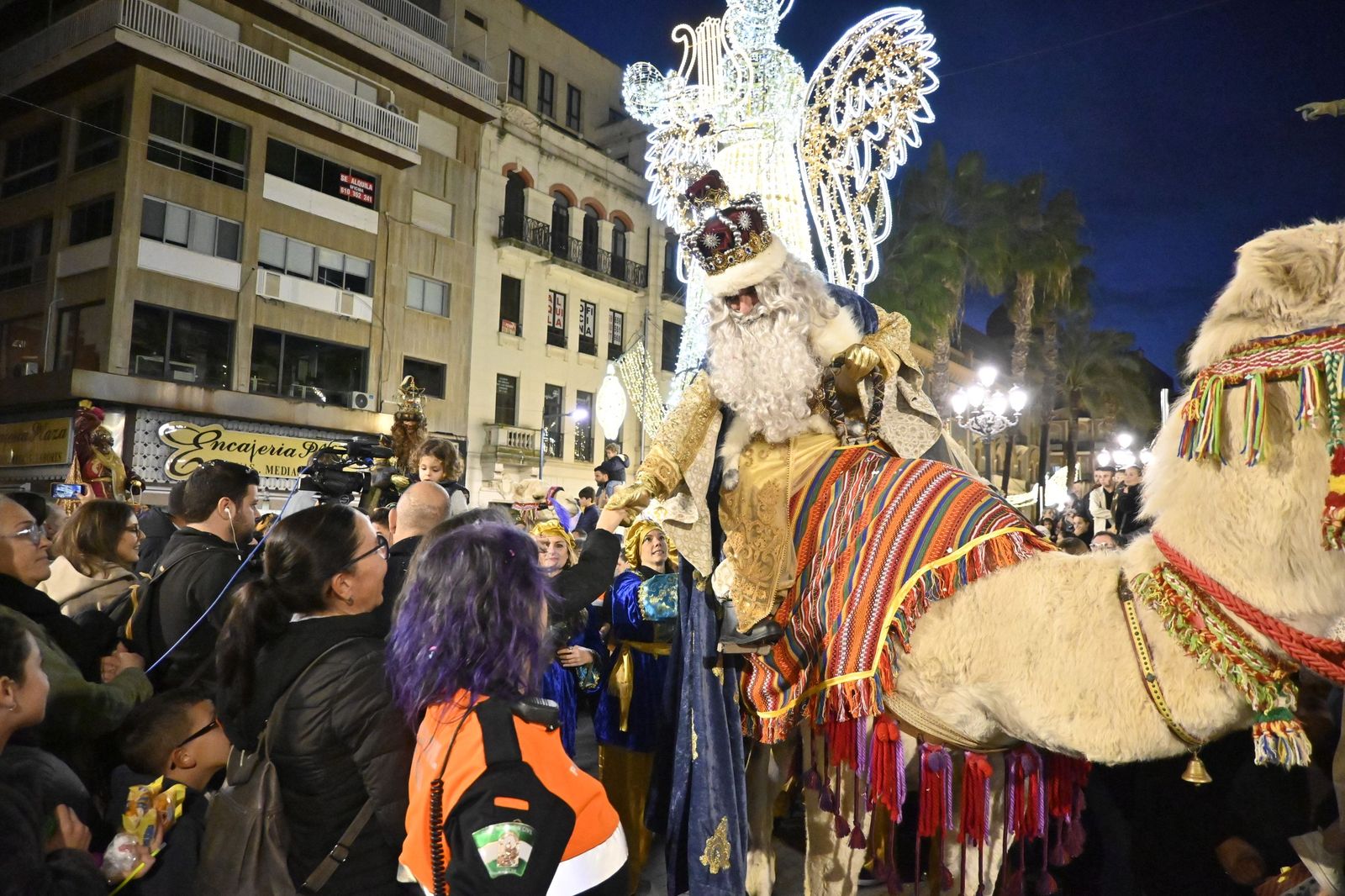 Las mejores fotografías de la llegada de los Reyes Magos a Huelva