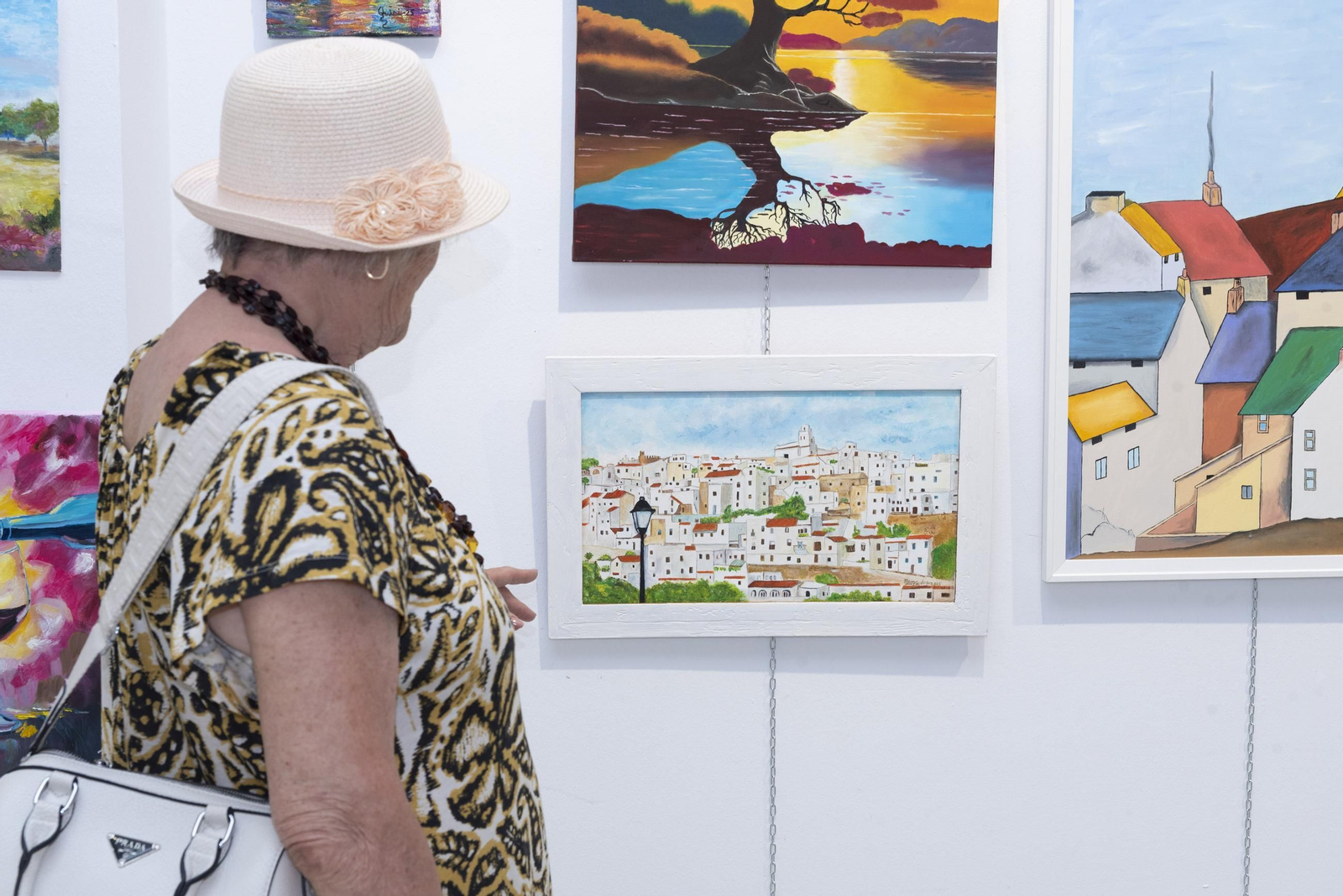 Fotos de las actuaciones y exposición de la Feria del Arte de San Roque 2025