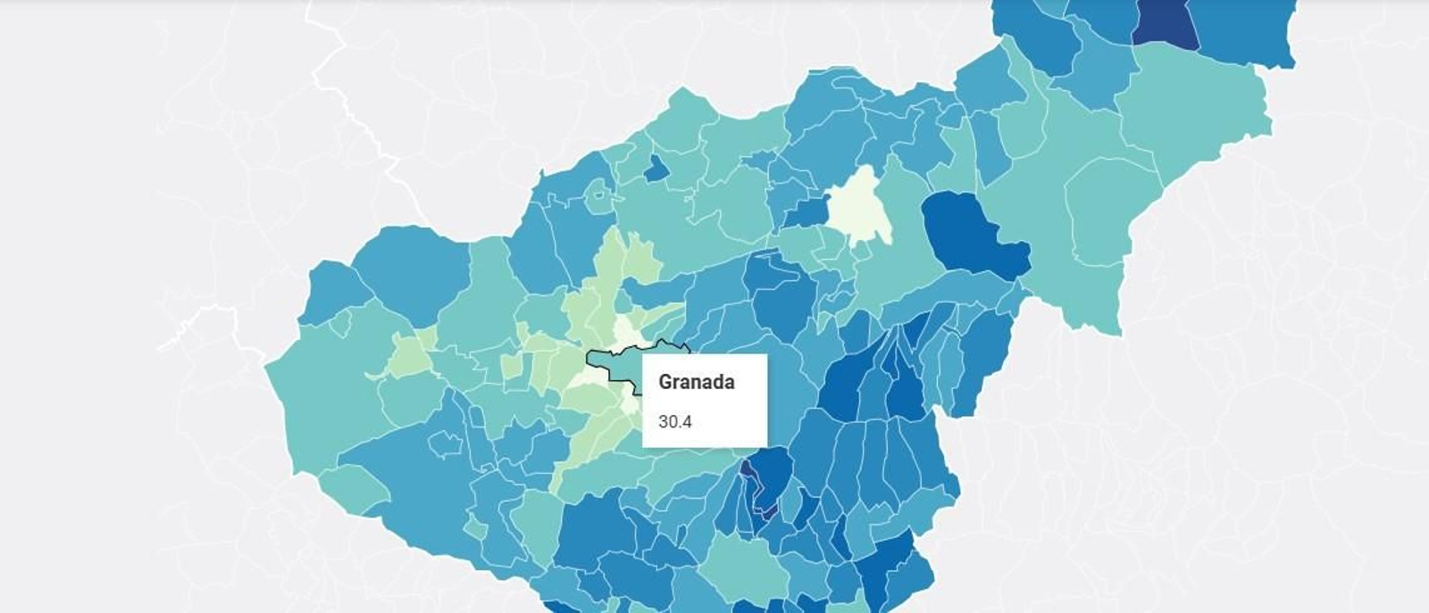 Viviendas en la provincia de Granada