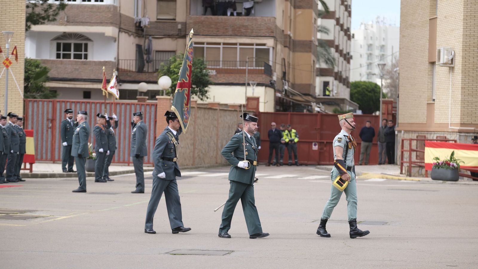 Las imágenes de la toma de posesión del nuevo coronel jefe de la Guardia Civil de Almería