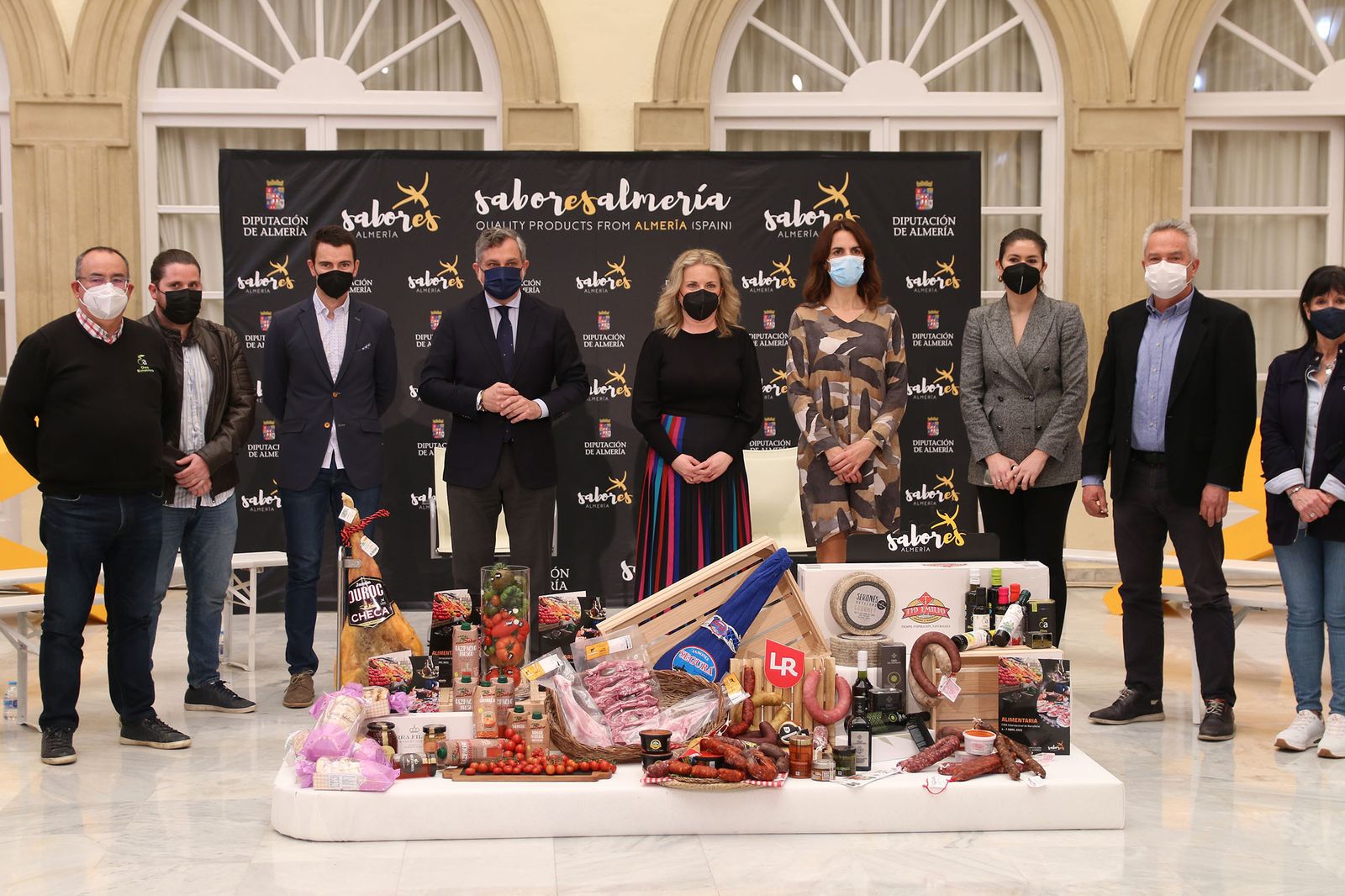 Fotogalería de la presentación del stand de Sabores Almería para Alimentaria