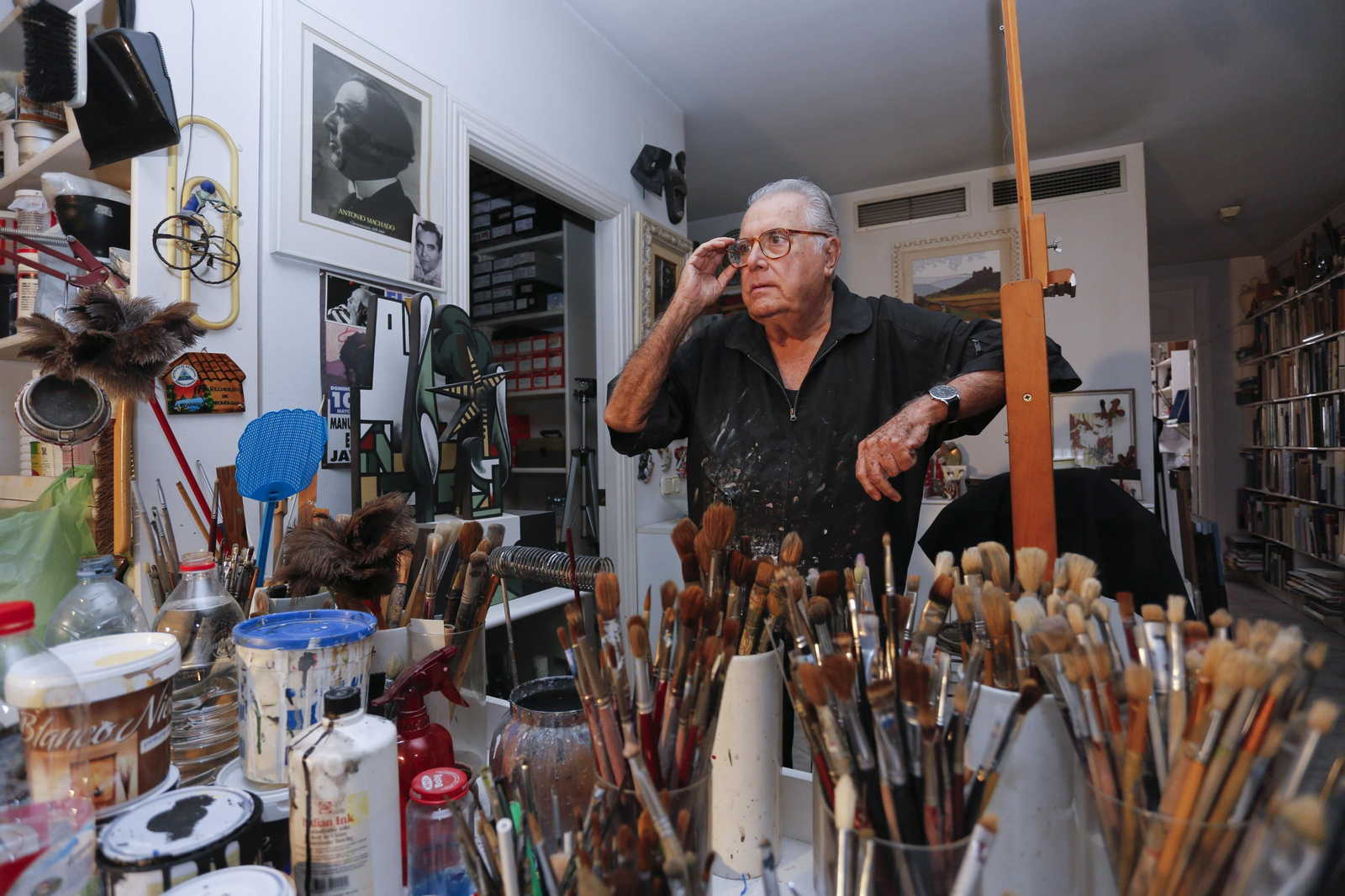 Eugenio Chicano: la vida del artista en fotos