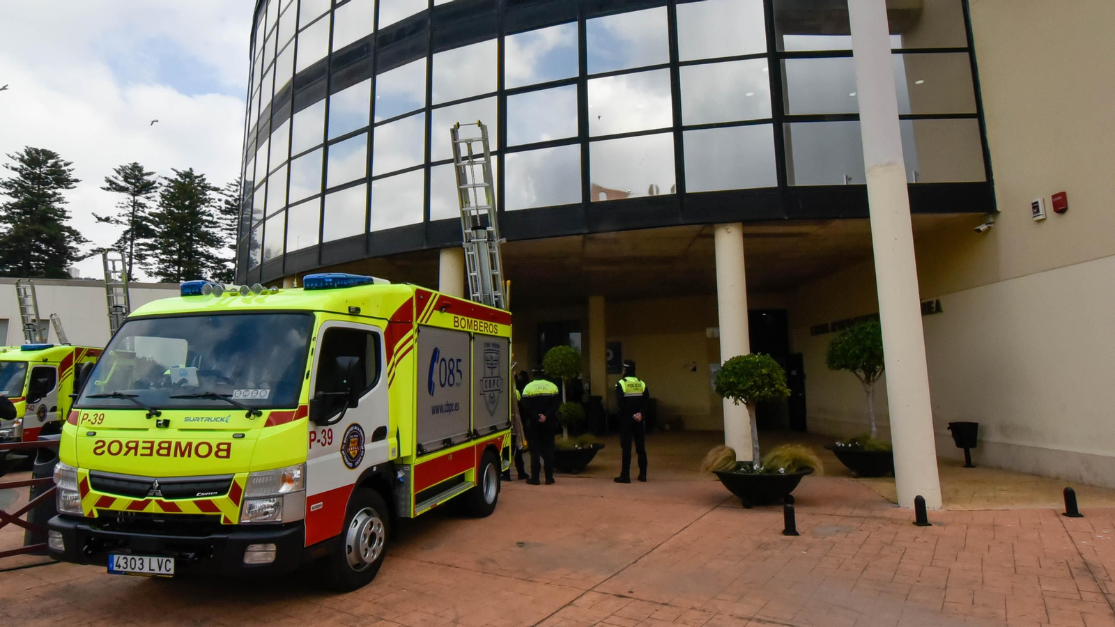 Las fotos de los nuevos vehículos autobomba del Consorcio de Bomberos