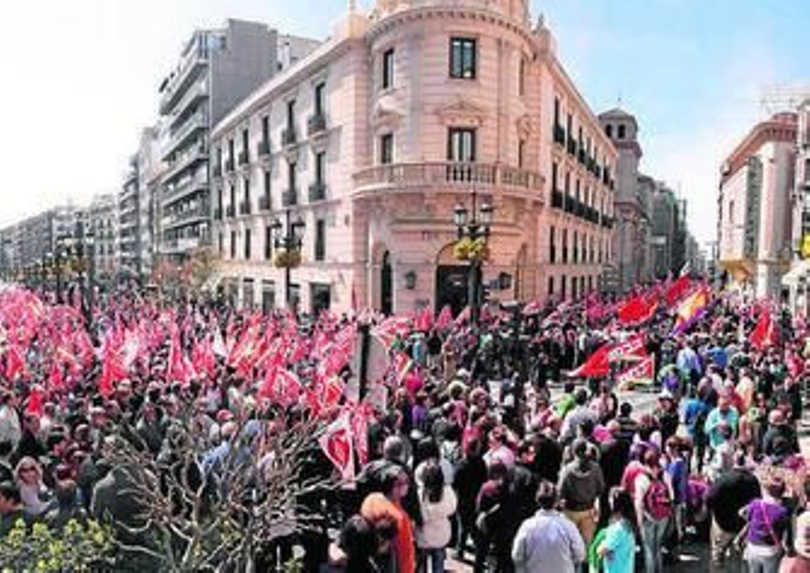 La huelga se desarrolló el 29 de marzo de 2012.