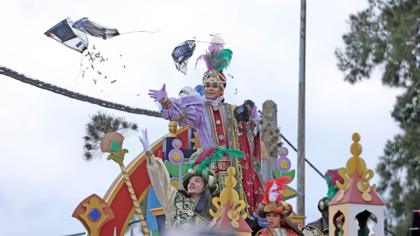 Imágenes de la cabalgata del Cartero Real de Jerez