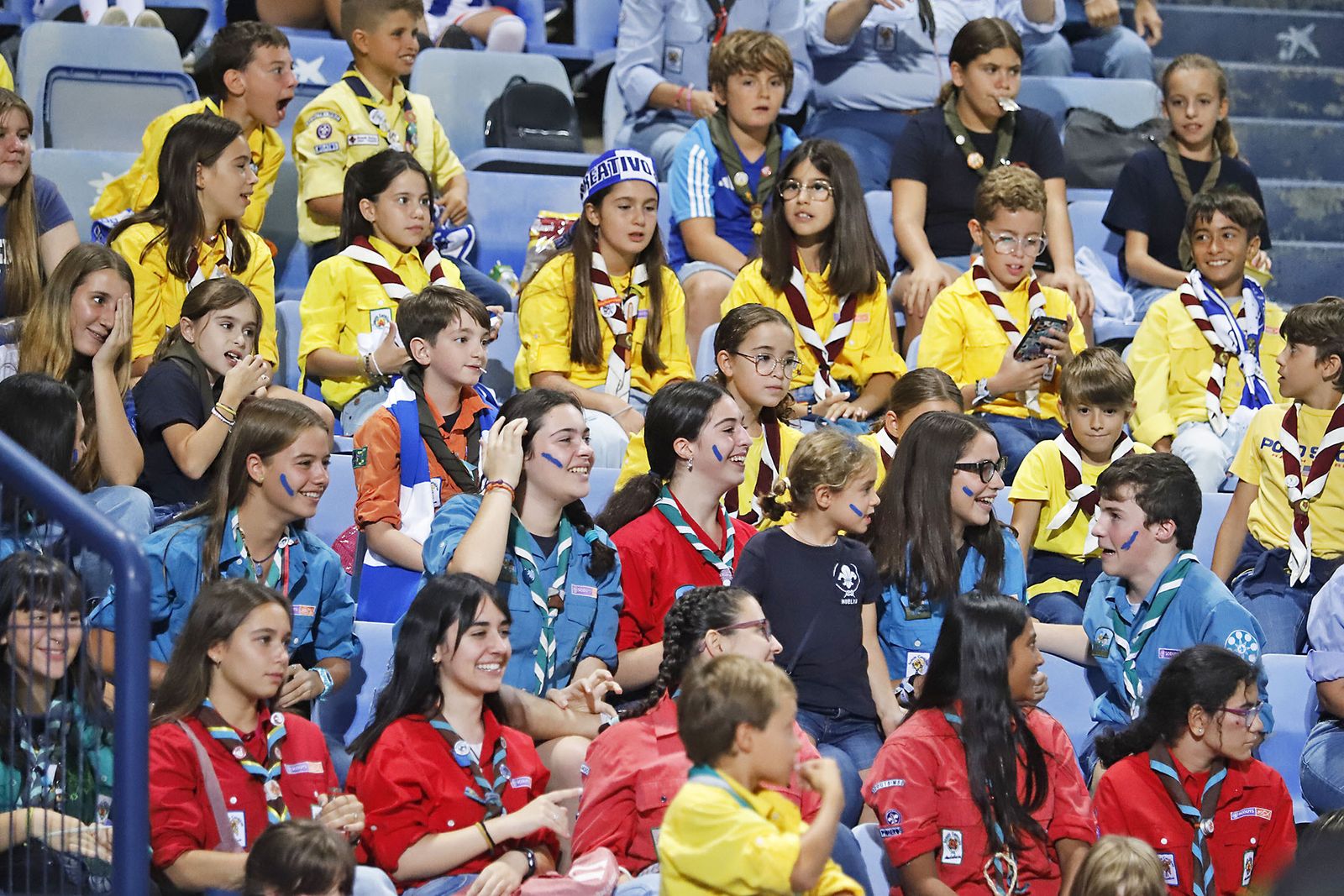 Imágenes del ambiente en el encuentro entre el Recreativo de Huelva y el CD Castellón