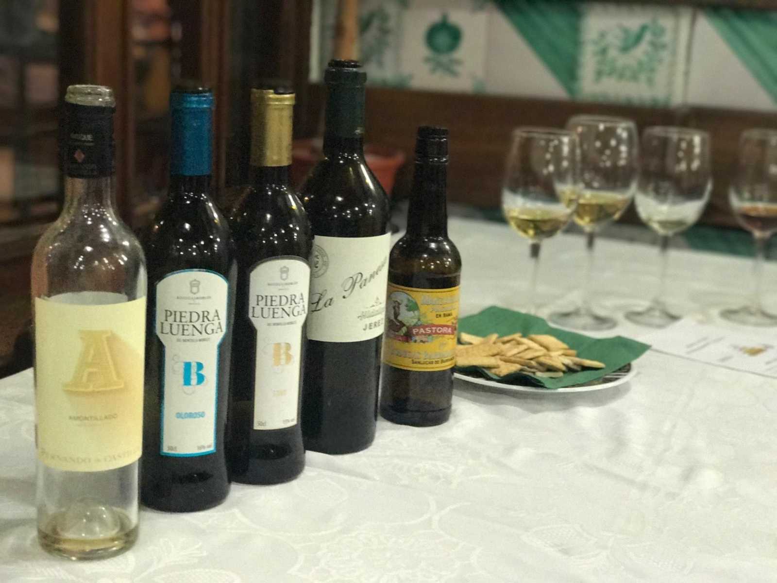 Botellas de los vinos recomendados.