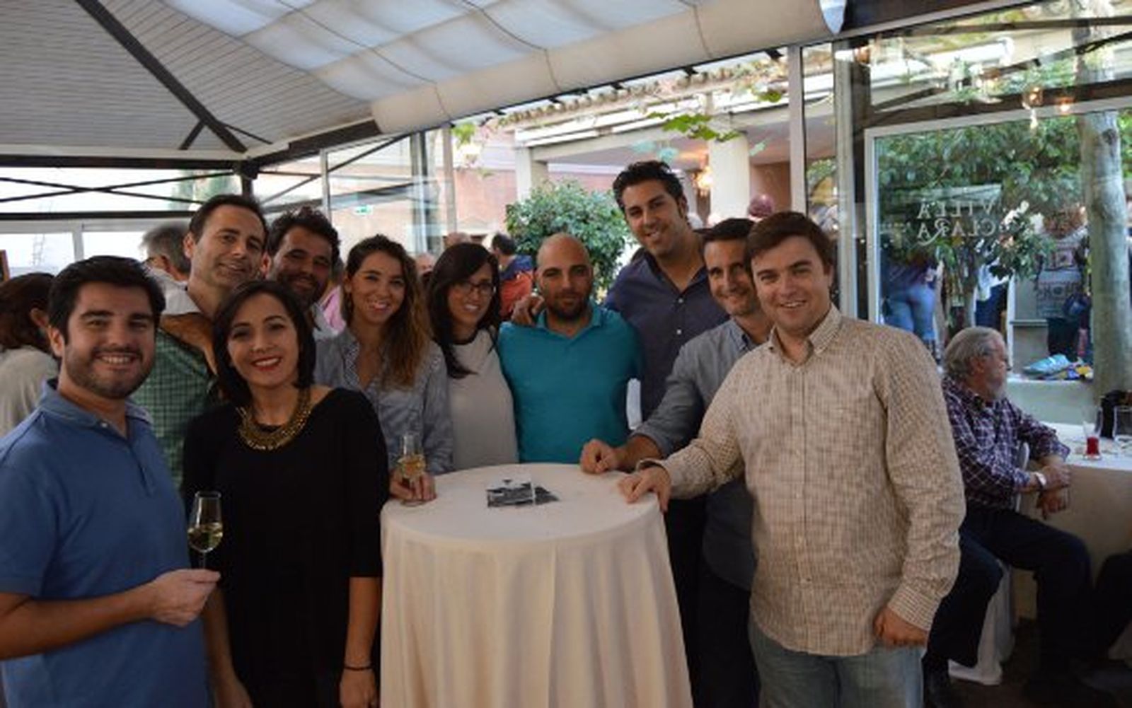 Sergio Pinzón, Israel Bueno, Vanesa González, Evaristo Maira, Rocío Fernández, Inma Martín, Álvaro Almagro, Juan Antonio García, Carlos Pavón y Javi Caravaca Montero.

Foto: Ignacio Casas de Ciria