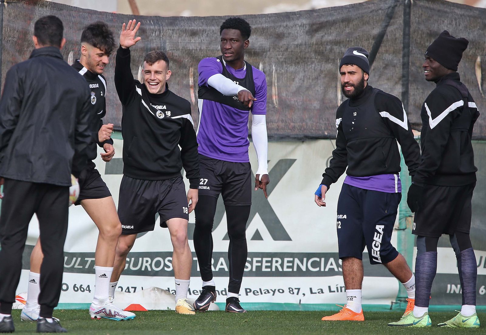 Fotos del entrenamiento de la Balona  previo al partido contra el Deportivo de La Coruña