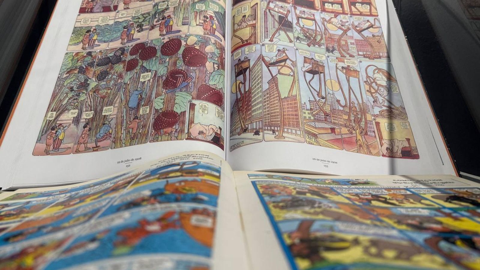 Unas páginas de  ‘Little Nemo en el País de los Sueños’.