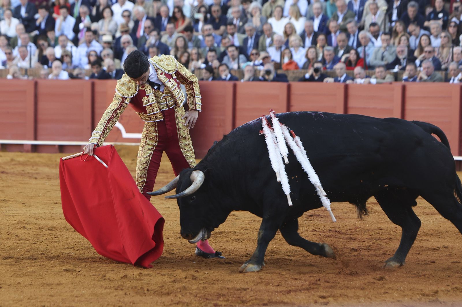 Corrida de toros de Morante de la Puebla, José María Manzanares y Pablo Aguado