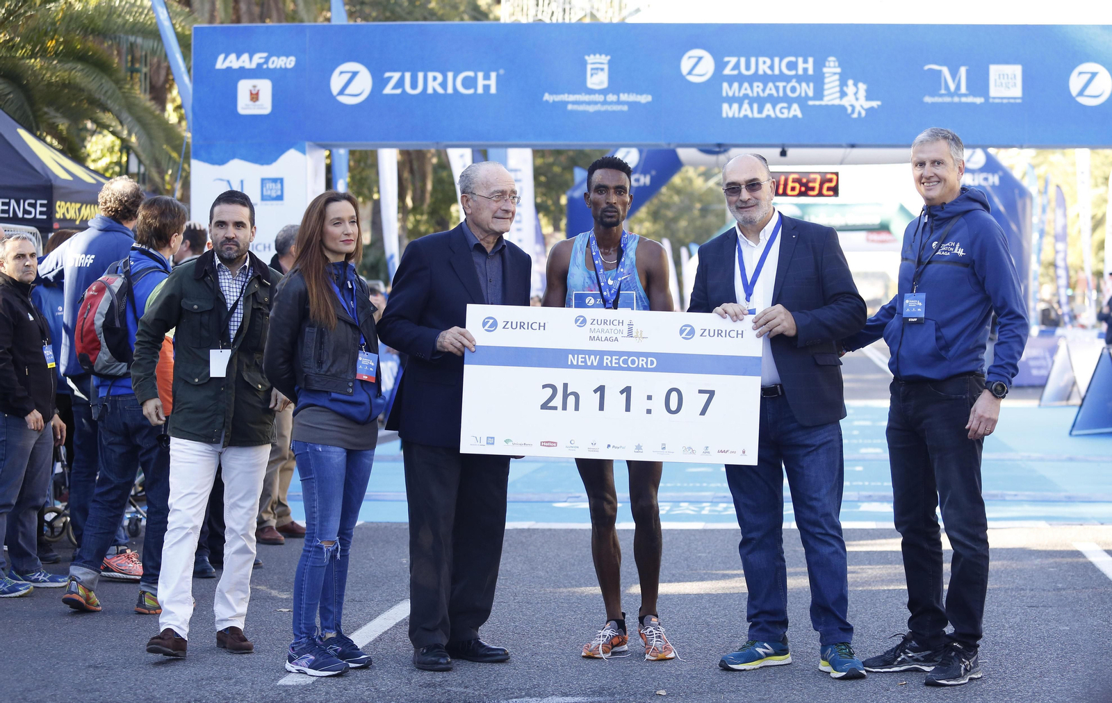 Las mejores fotos del Maratón de Málaga 2018