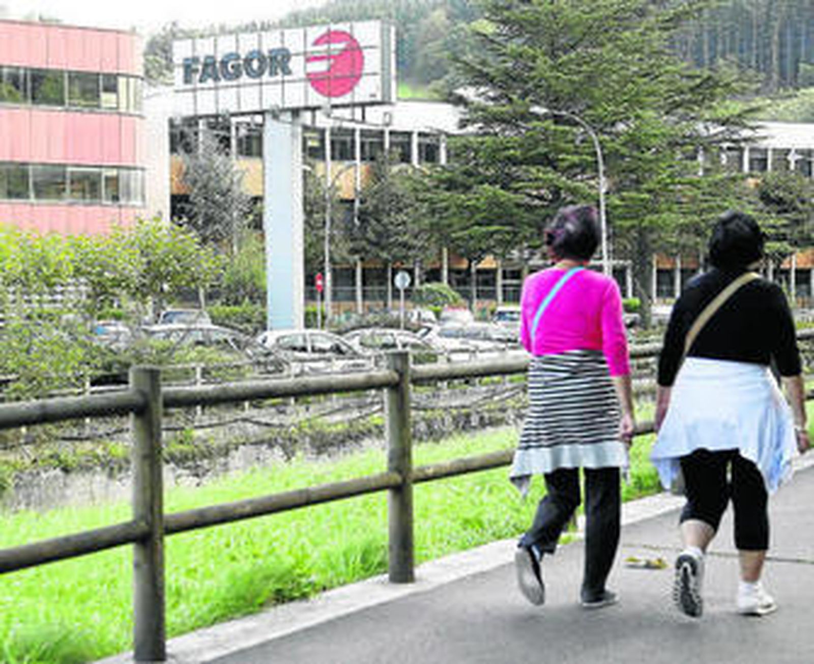 Factoría de Fagor en el municipio guipuzcoano de Mondragón.