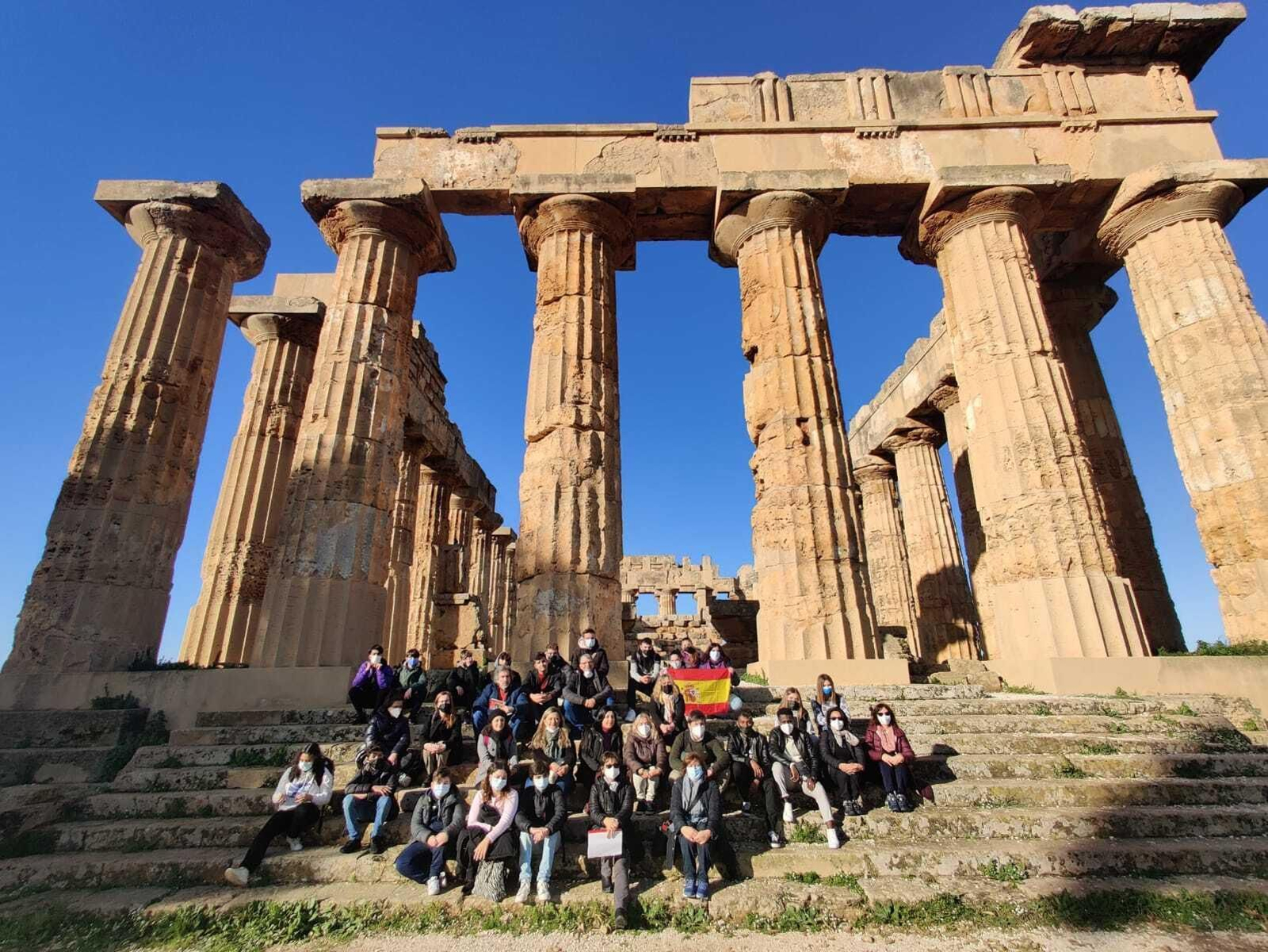 El alumnado del IES Alpujarra de Órgiva visita Sicilia
