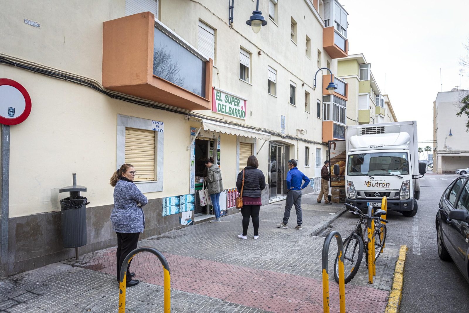 Tranquilidad en el barrio de Puntales