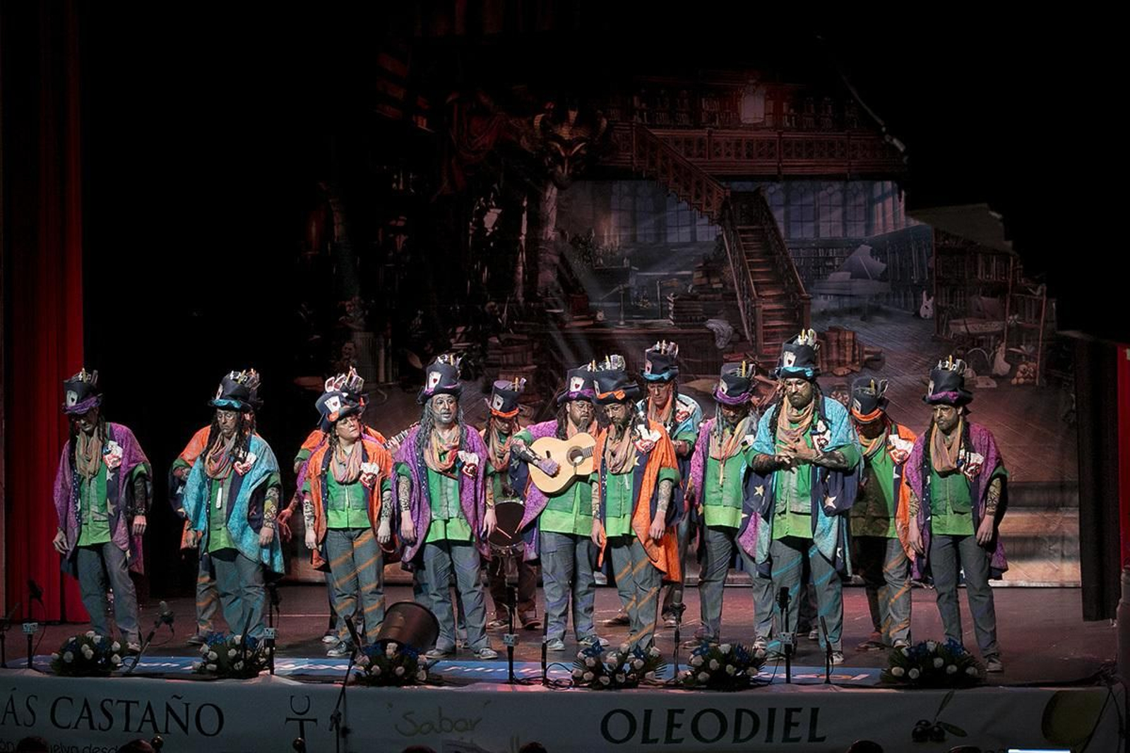 Imagen de la tercera semifinal del Carnaval Colombino