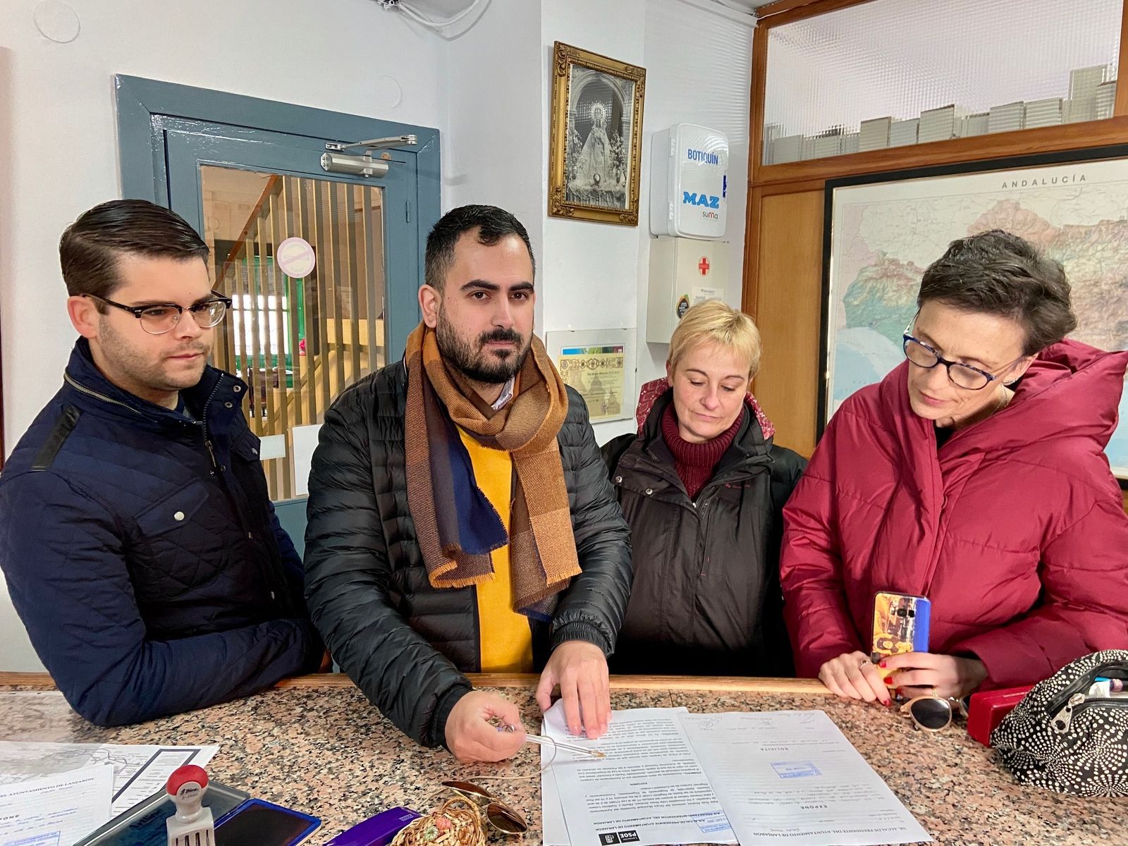 El PSOE pide al Ayuntamiento de Lanjarón que destine el 10% de las contrataciones a personas con discapacidad