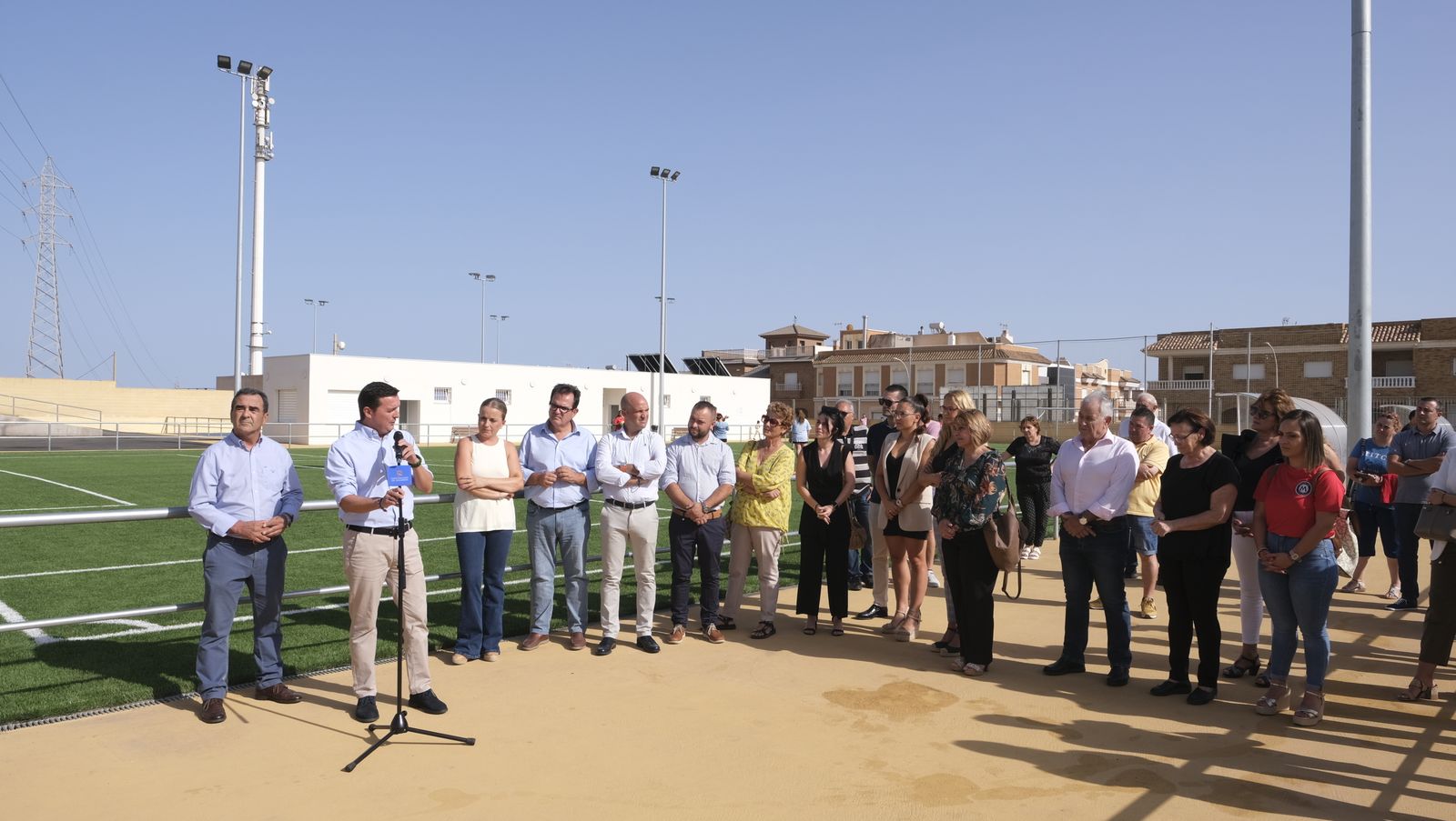 Imágenes de la inauguración de las nuevas instalaciones deportivas de la Venta del Viso (La Mojonera)