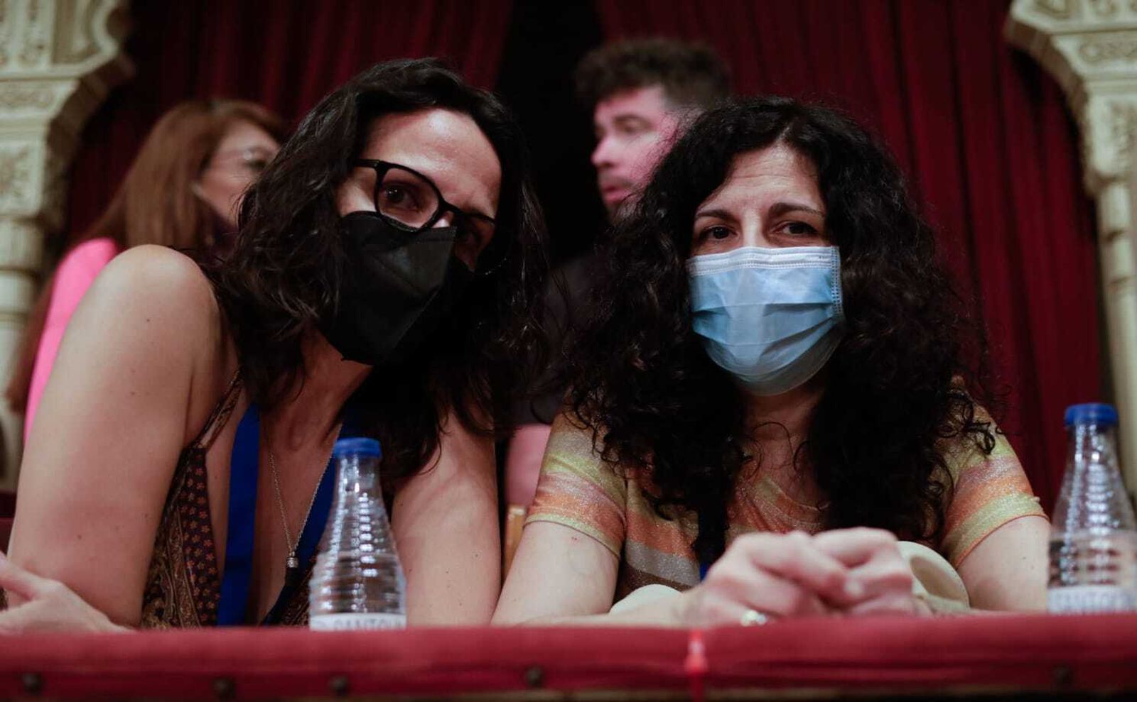 el ambiente de la tercera sesión de preliminares del COAC