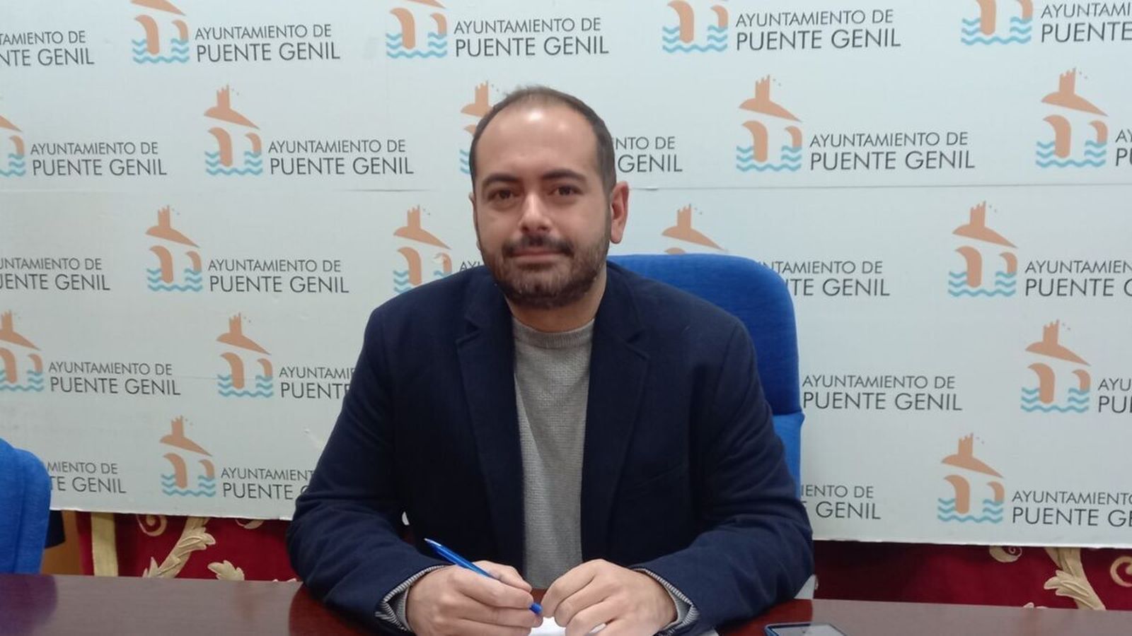 El portavoz municipal de IU, Jesús David Sánchez.