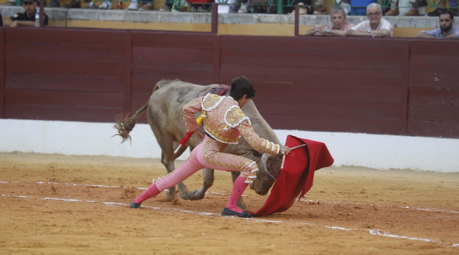 Fotos del triunfo de Manuel Roman y Javier Zulueta con la buena novillada de Núñez de Tarifa que abrió la Feria de La Línea