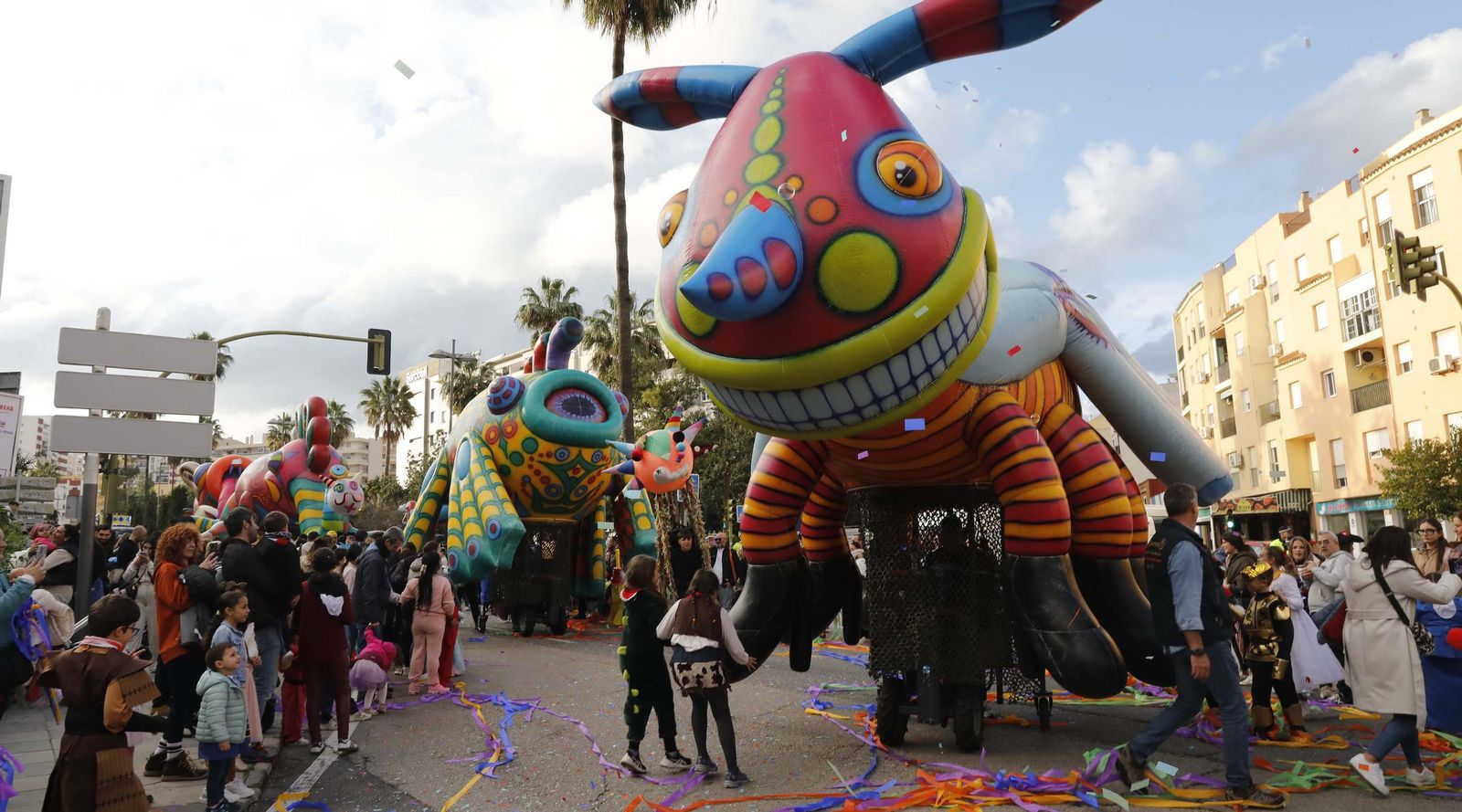 Fotos de la cabalgata del Carnaval de Algeciras