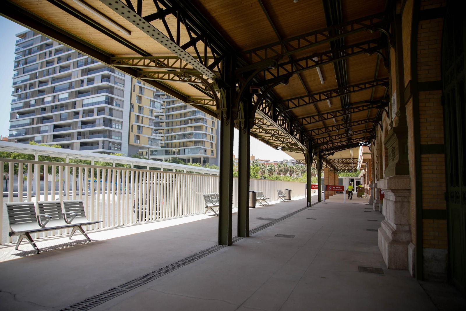 La apertura de la antigua estación de RENFE de Almería, en imágenes