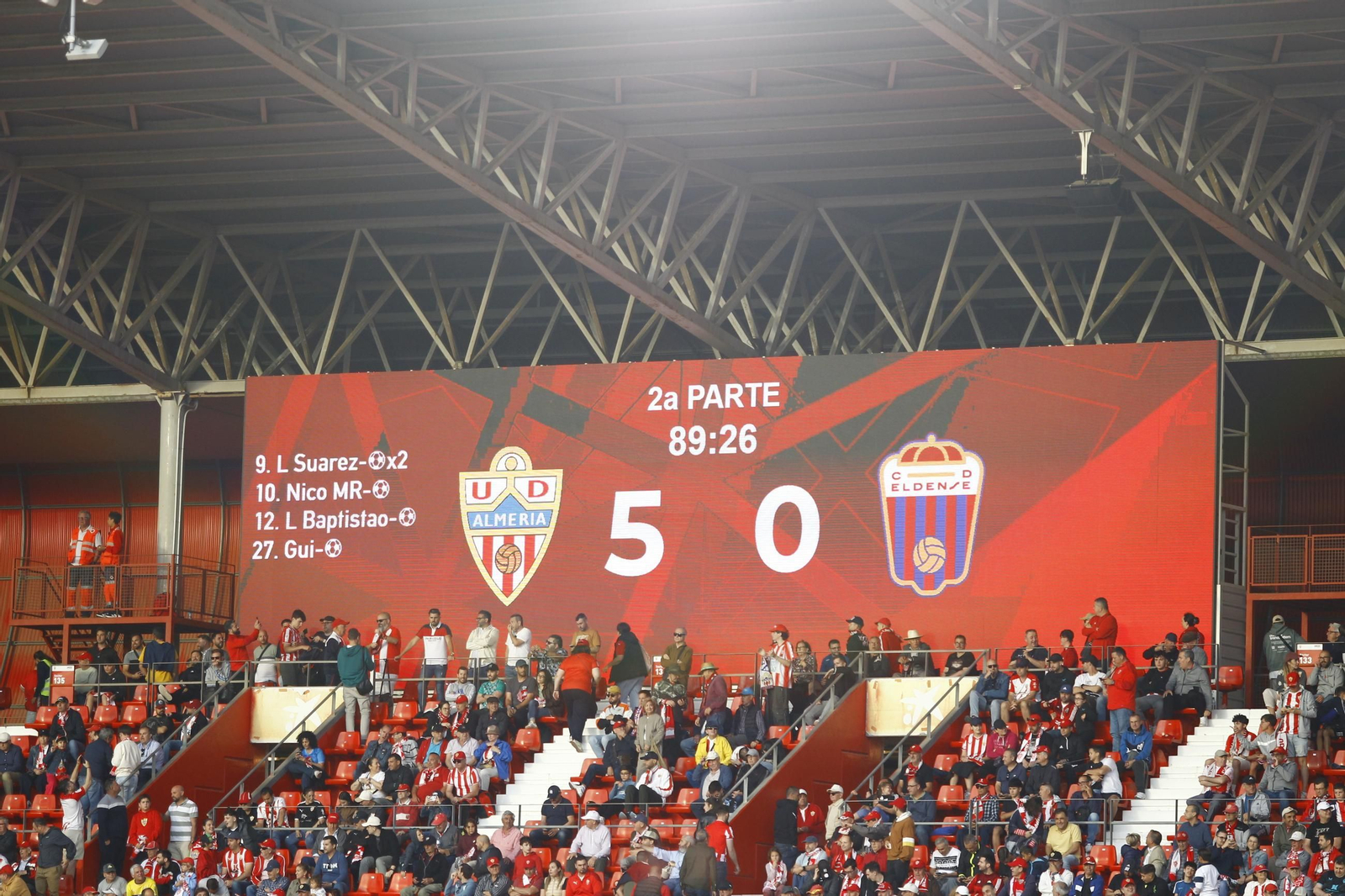 El U.D. Almería-C.D. Eldense, en imágenes