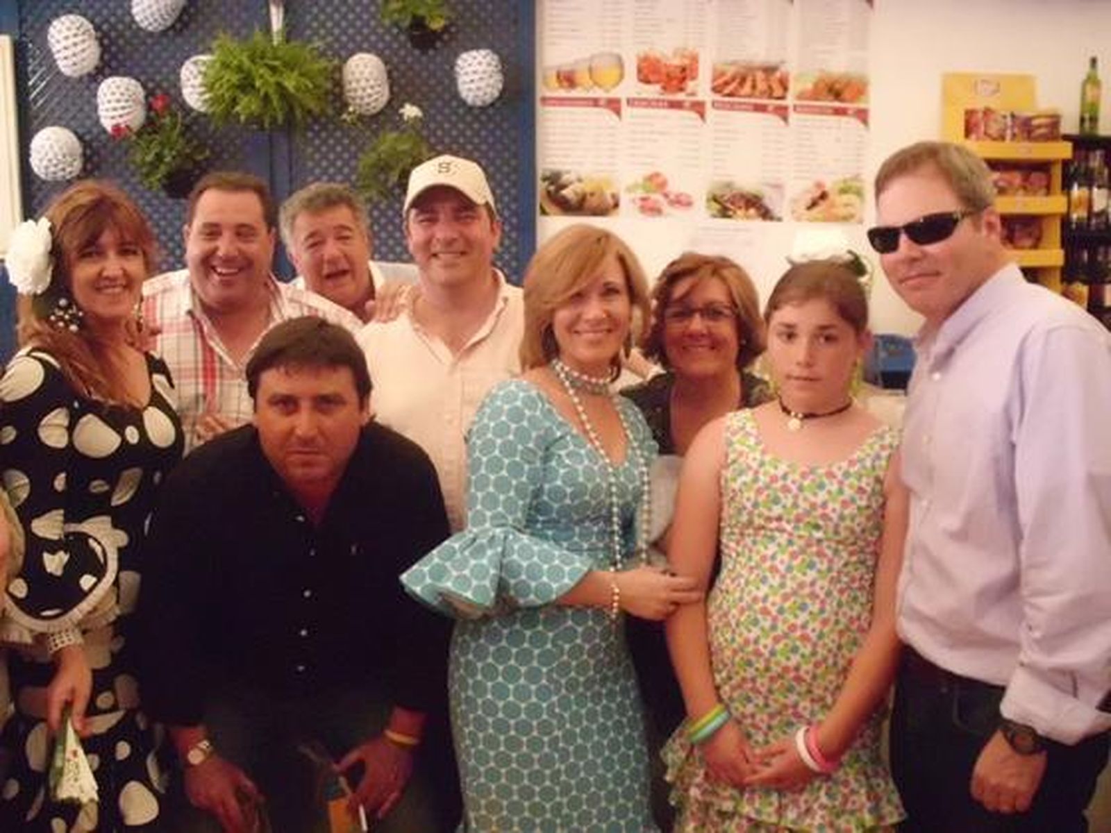 Dani Sánchez, Antonia Sánchez, Christian Aremana, Miguel Pérez, C. Hernández, G. Fleming y K. Williams.