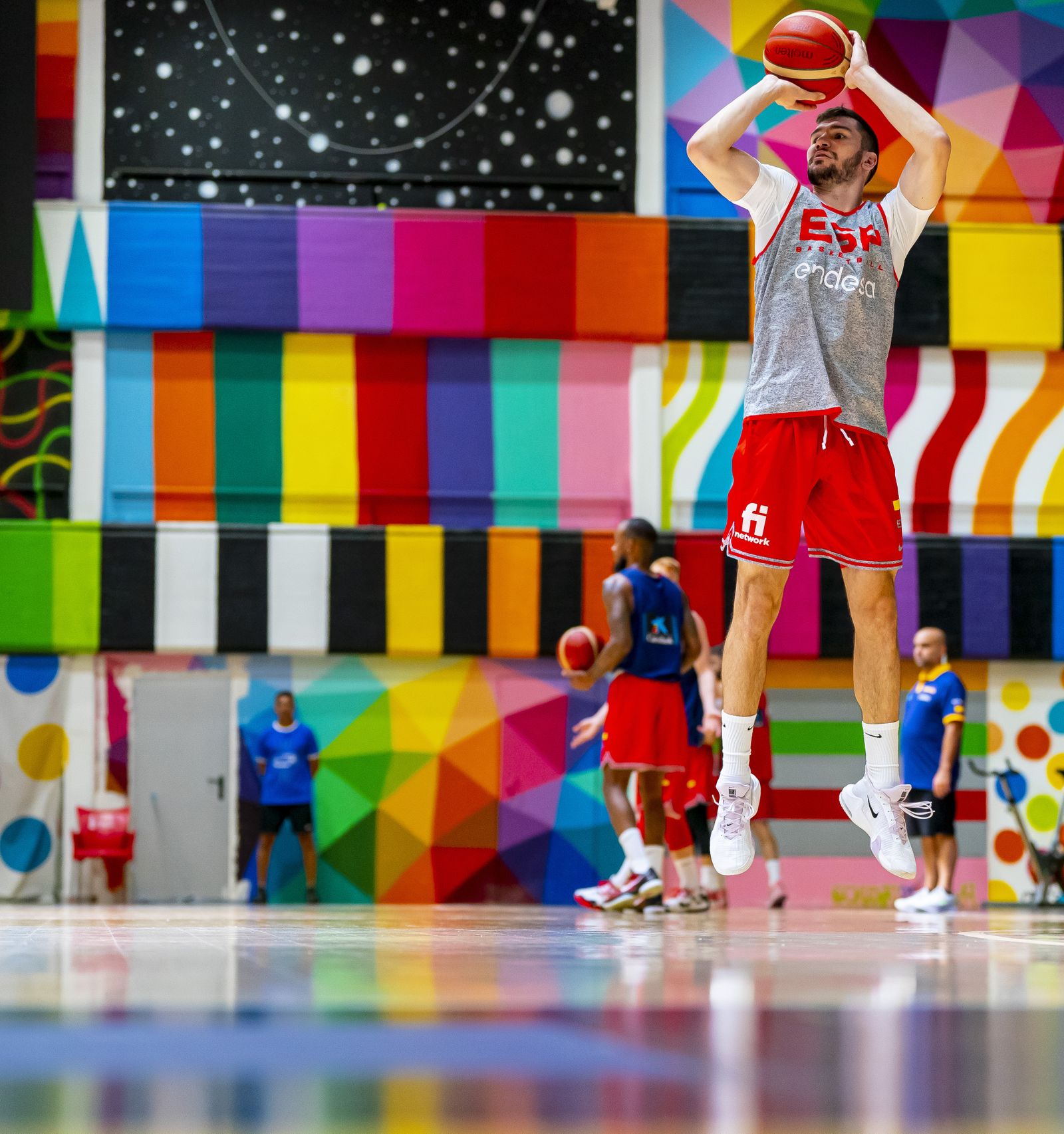 Fotos: Alberto Díaz, Brizuela y Barreiro ya entrenan con España