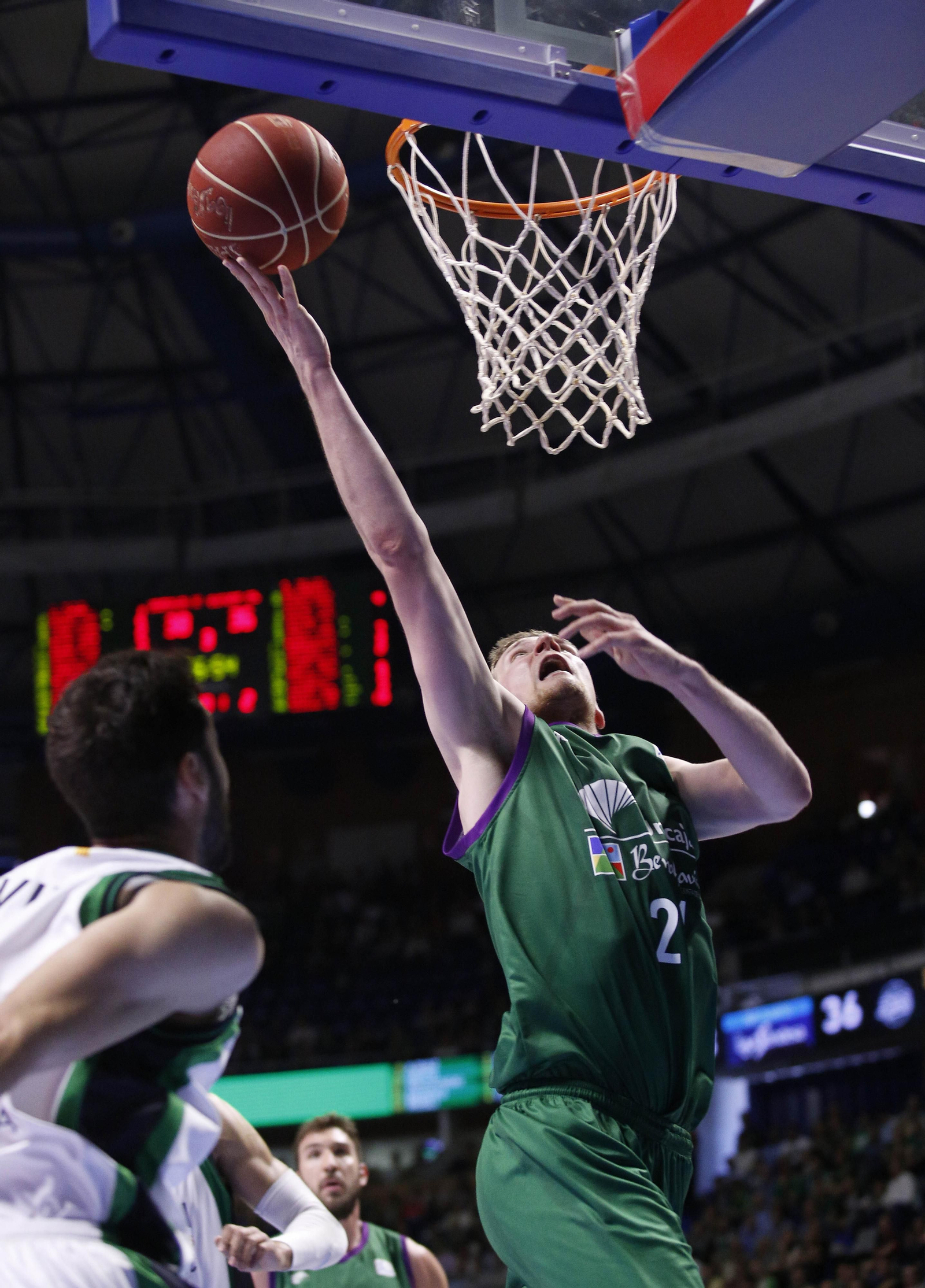 Los cinco años de Adam Waczynski en el Unicaja, en fotos