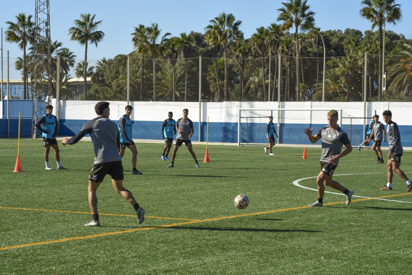 Las fotos del entrenamiento de la Balona previo a su partido con el Ciudad de Lucena
