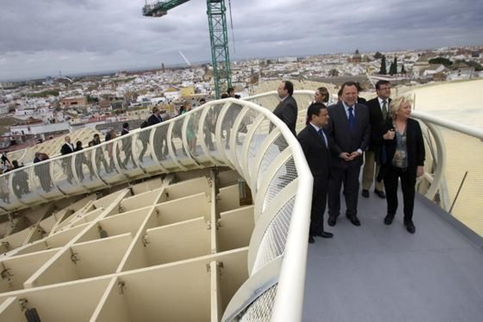 Las pasarelas del Metrosol Parasol.

Foto: Juan Carlos Munoz
