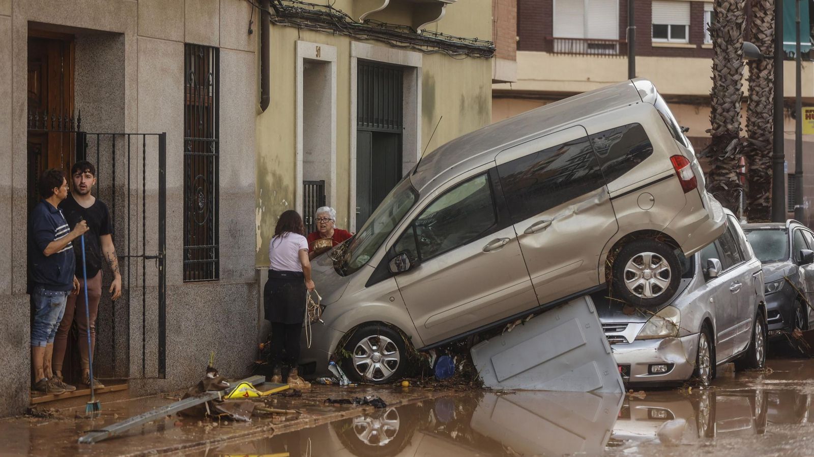 Imágenes de Valencia y su área metropolitana tras el paso de la DANA