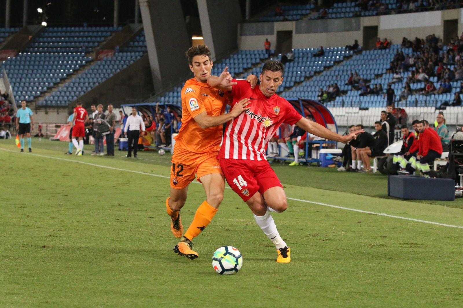 Las imágenes del Almería-Reus