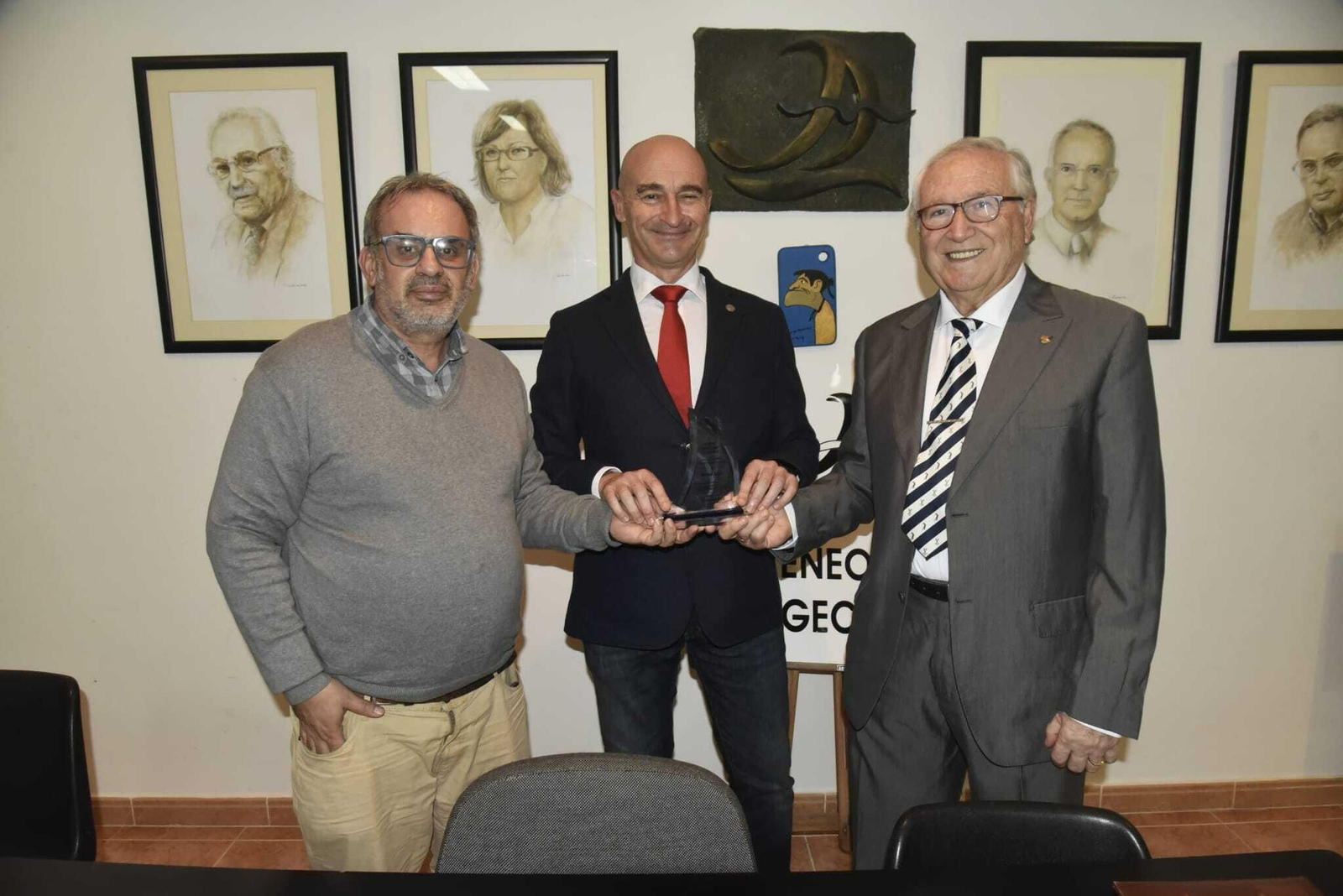 Ángel Sáez, premio del  Ateneo 2022