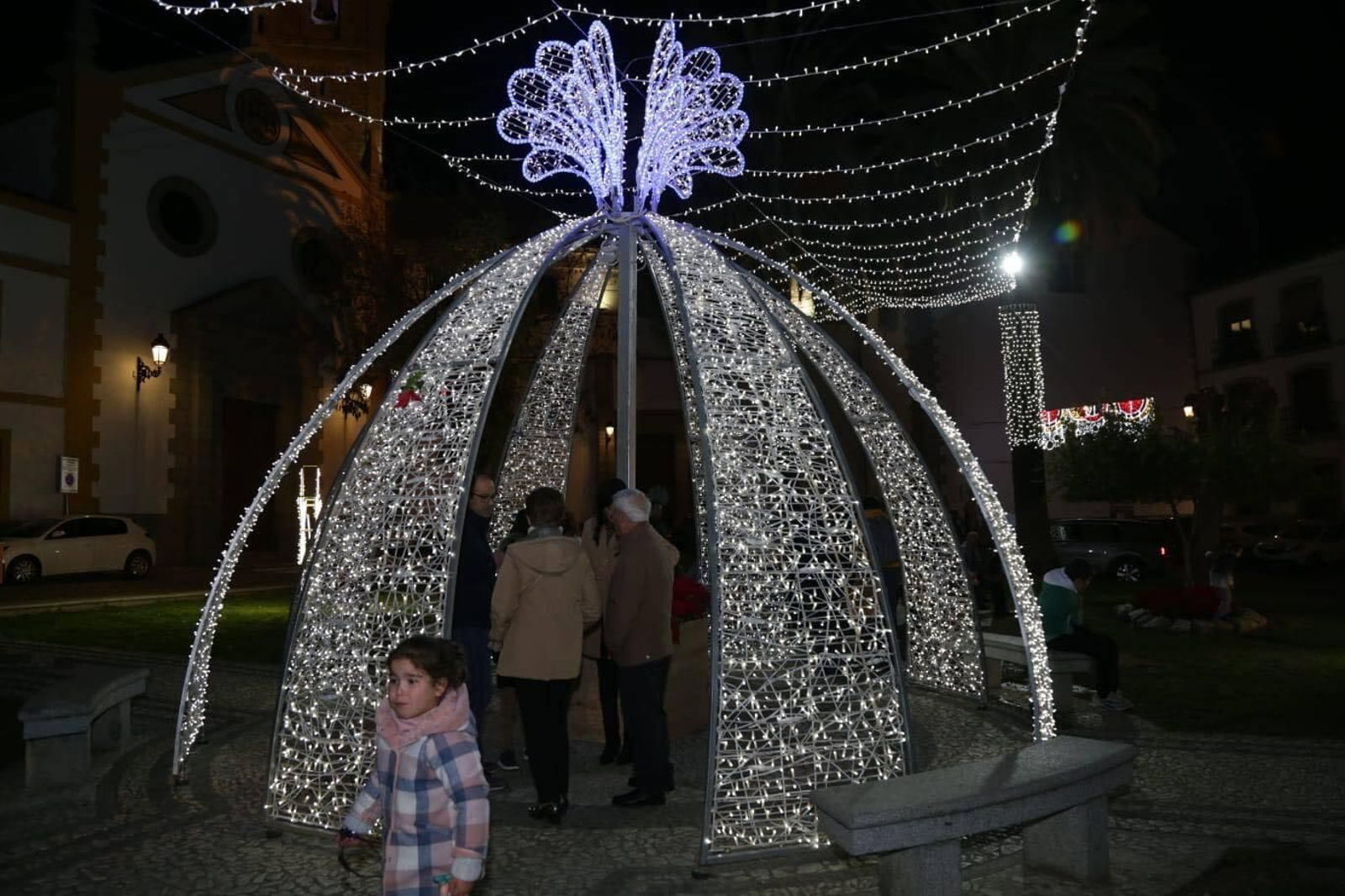 Un recorrido en fotografías por las luces de Navidad de Pozoblanco