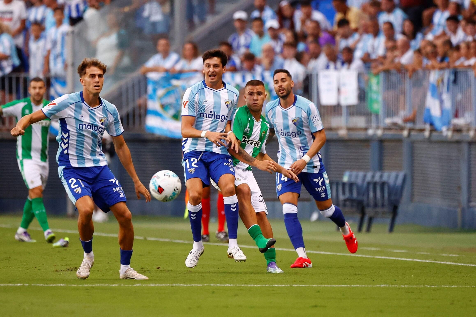 Las mejores fotos del Málaga-Betis