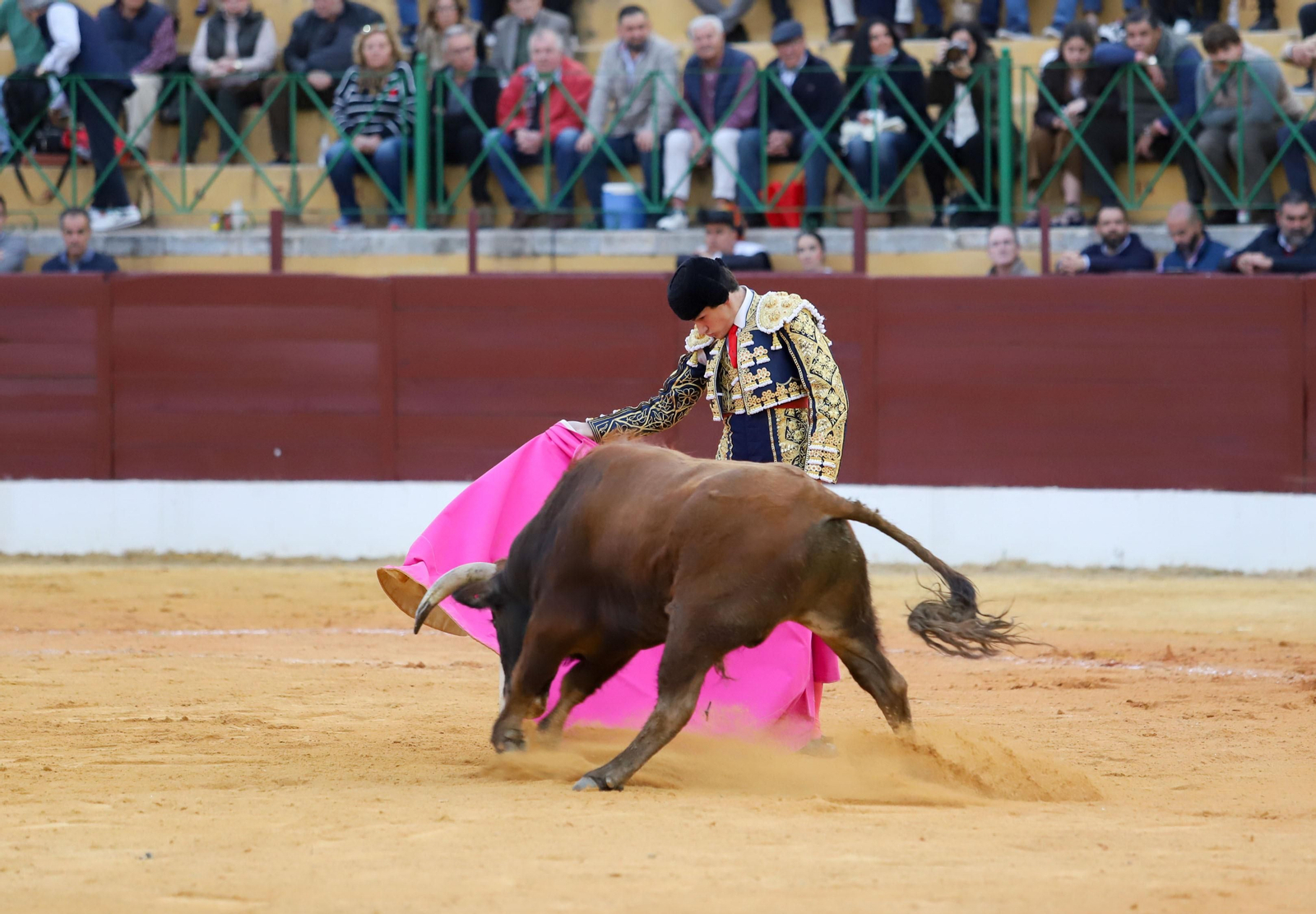 Imágenes de la novillada previa a la Semana Santa en la plaza de toros de La Línea