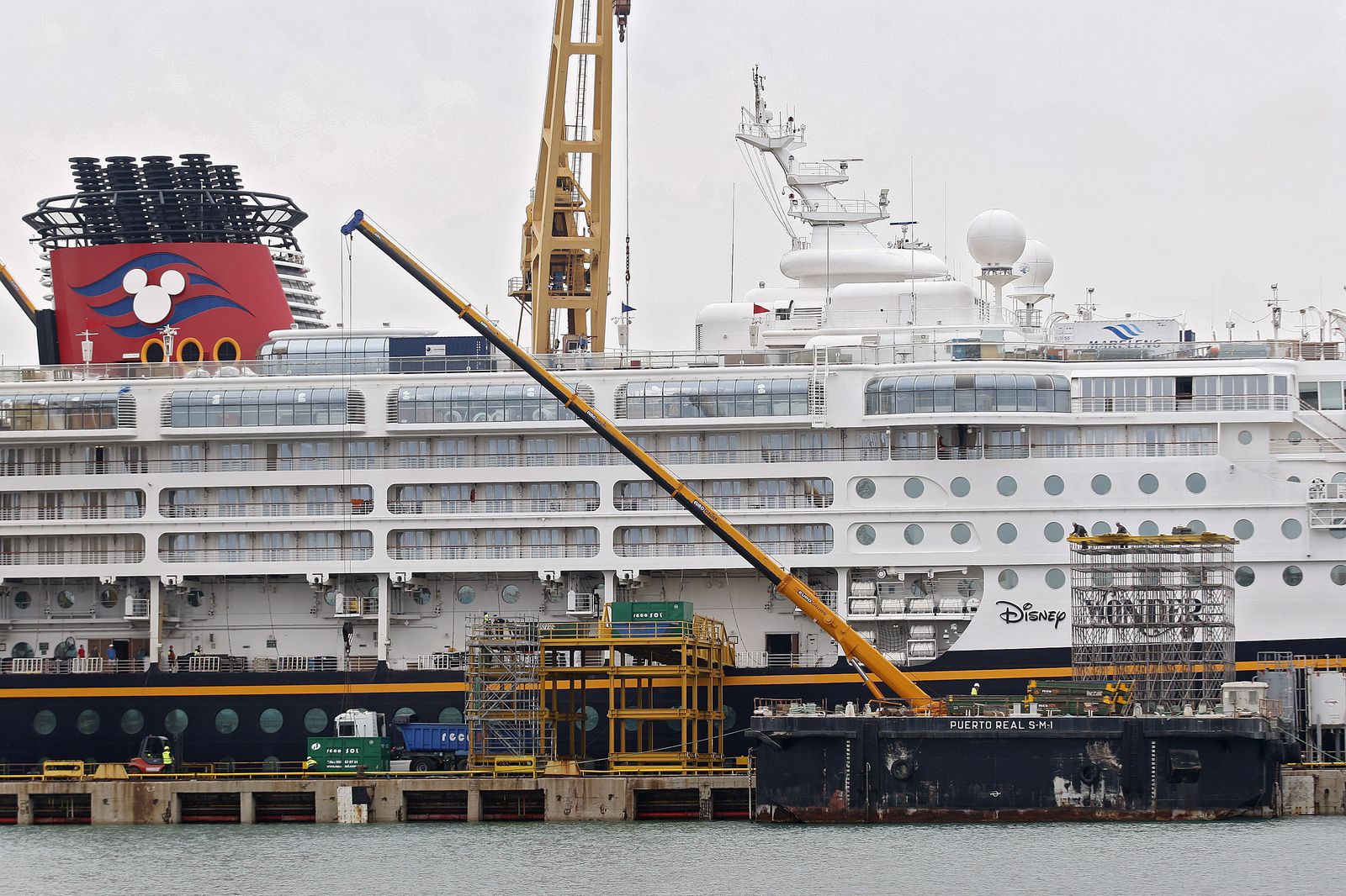 Imagen del crucero 'Disney Wonder', donde supuestamente tuvieron lugar los hechos denunciados.