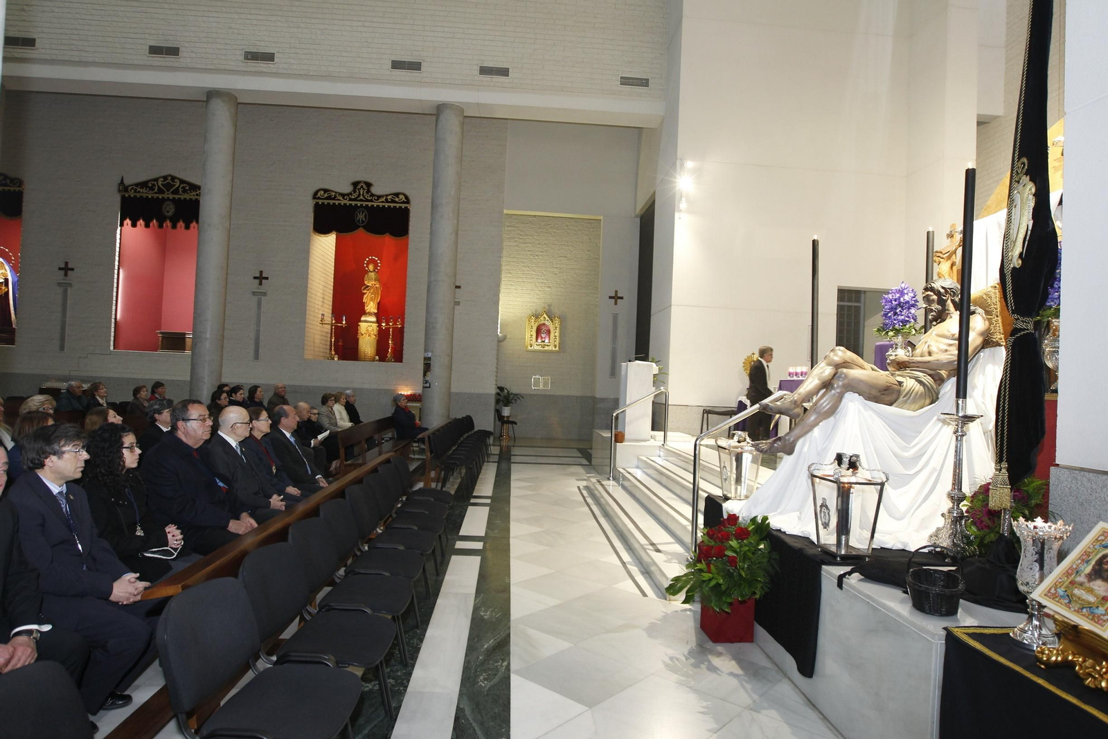 Cultos al Cristo de la Caridad en Santa Teresa.