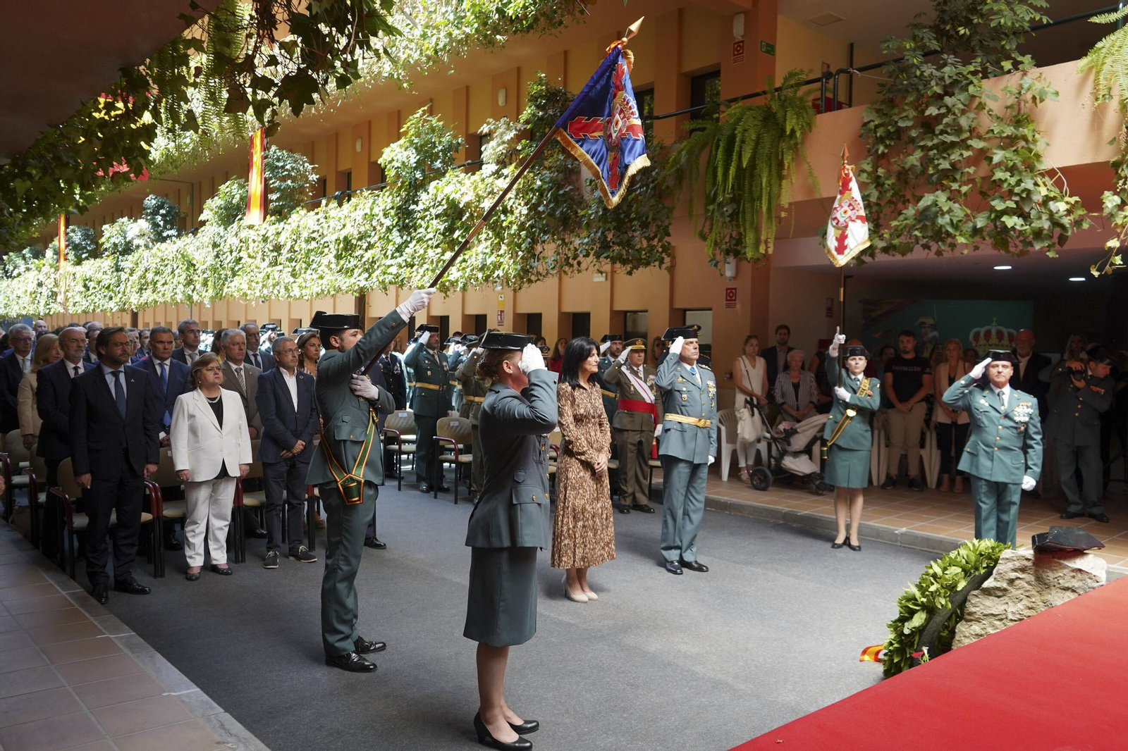 Conmemoración del 179 aniversario de la  fundación de la Guardia Civil, en imágenes