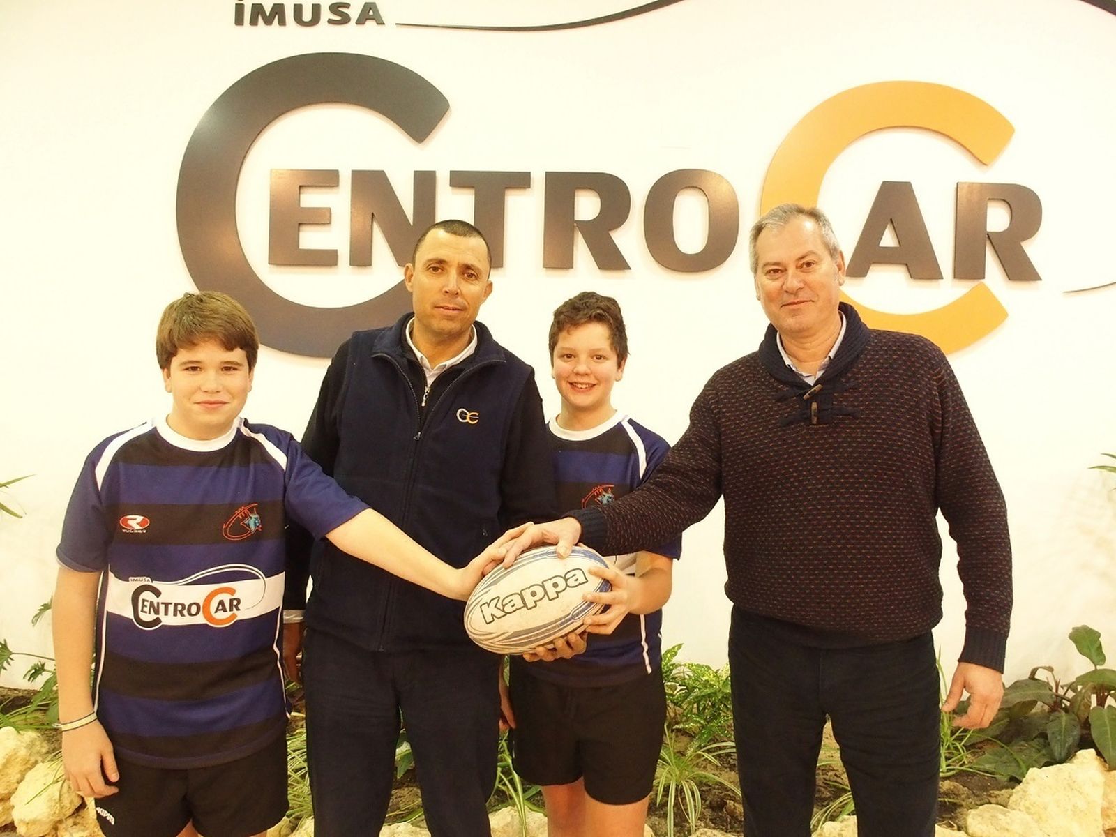 Visita del sub-14 del Bifesa Tartessos