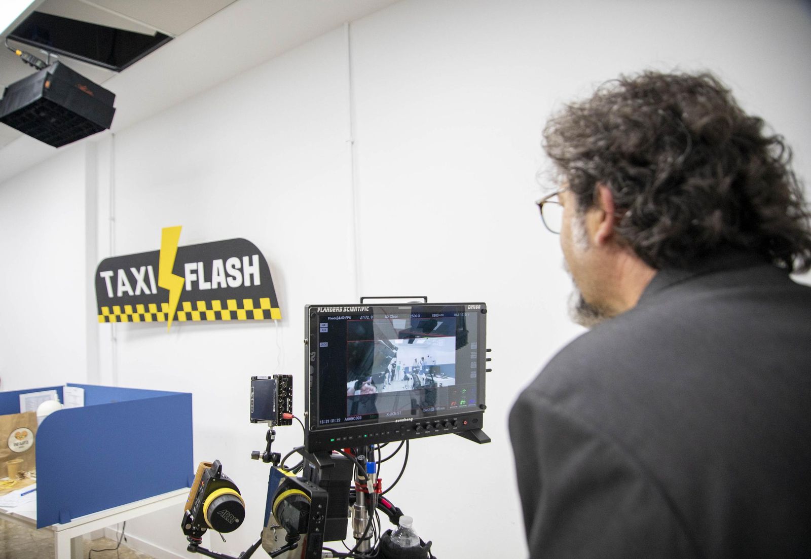 Las imágenes del rodaje del Corto Interferencias en Almería