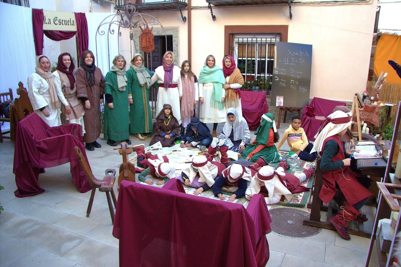 La escuela, un espacio destinado a la participación de los más pequeños del pueblo de Ibros.