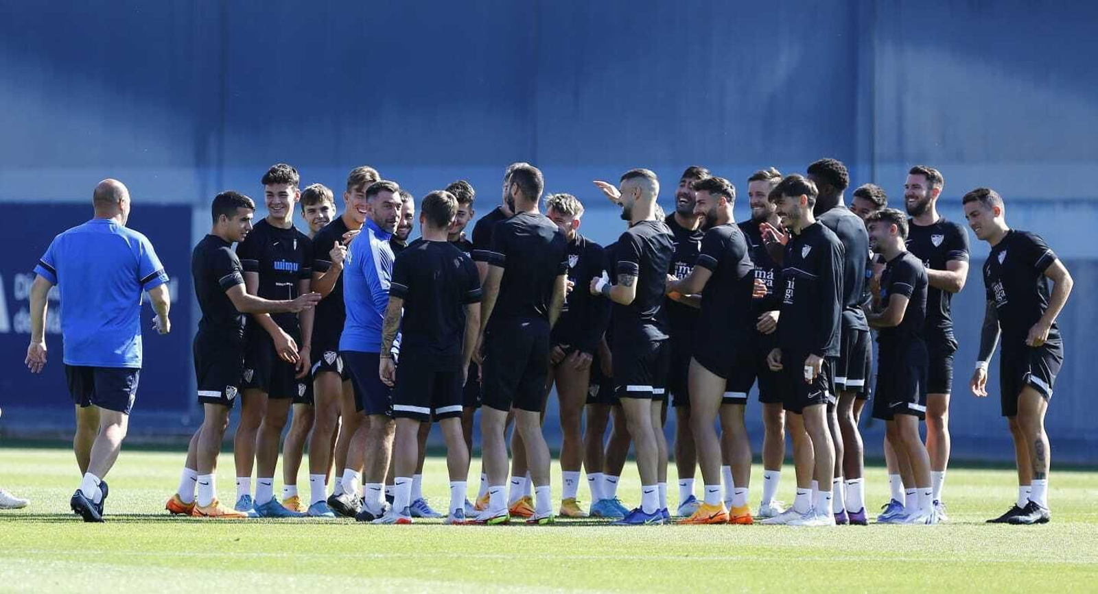 Las fotos del entrenamiento del Málaga CF antes de la visita del Oviedo